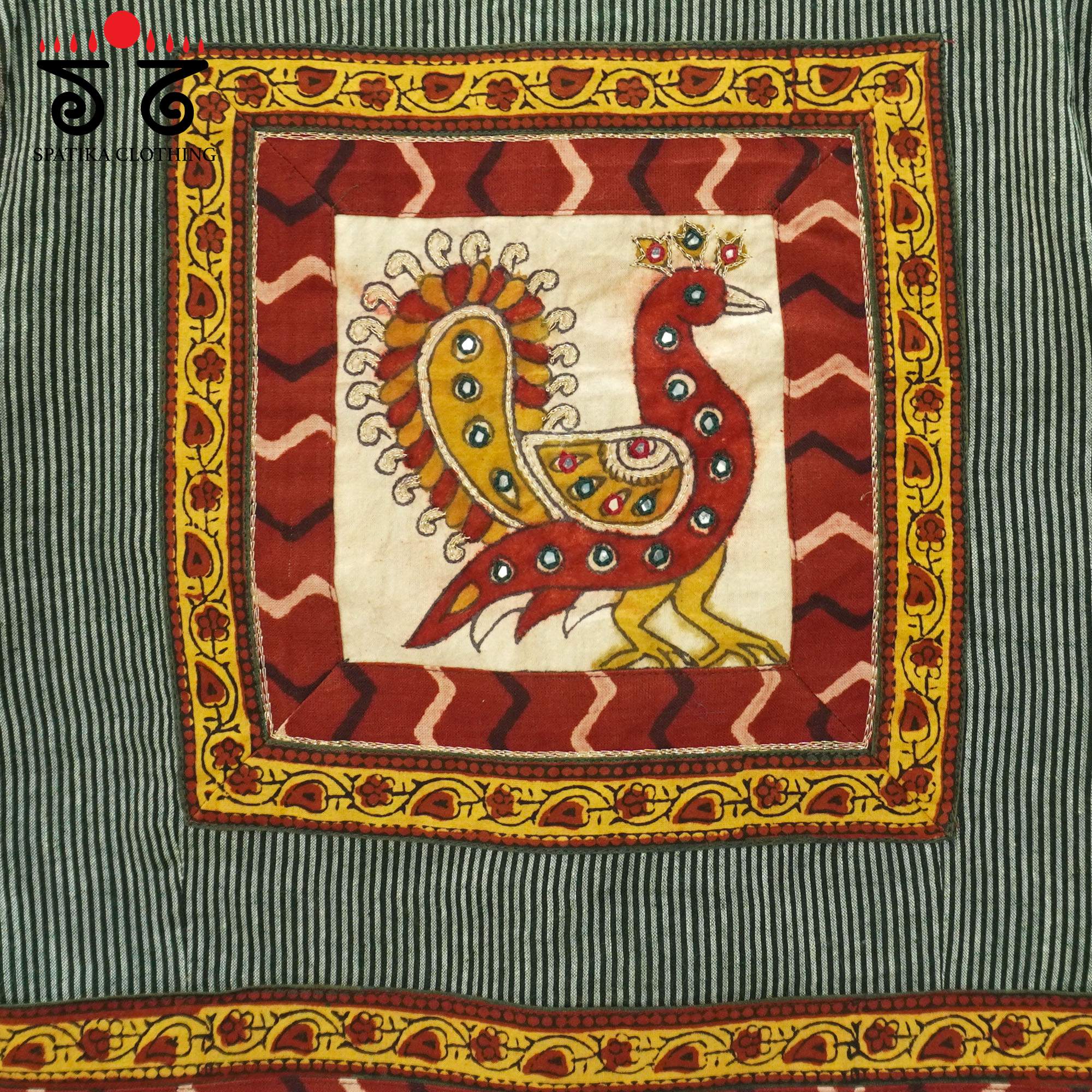 Pen Kalamkari - Morni Handcrafted Blouse