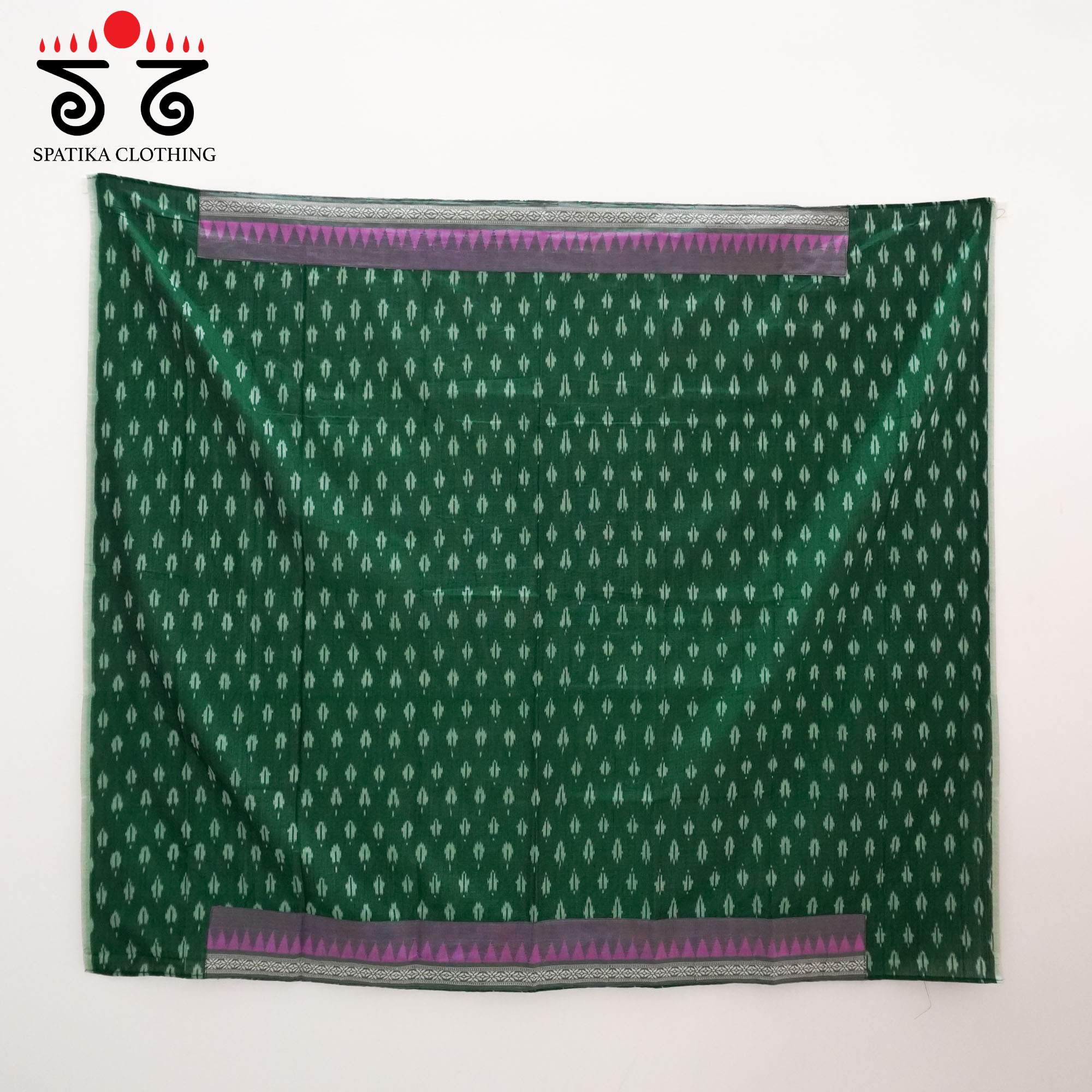 Pink Ponduru Handspun Cotton Saree With Special Blouse