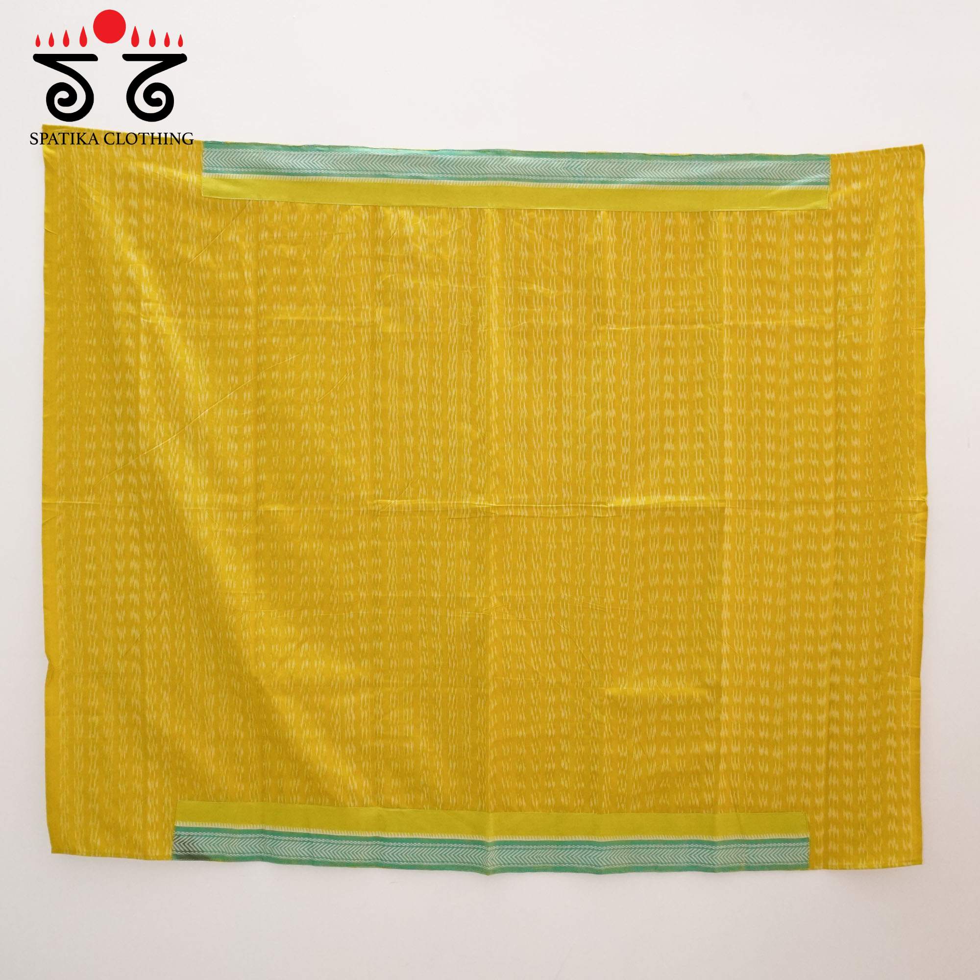 Green Andhra Handwoven Cotton Saree With Special Blouse