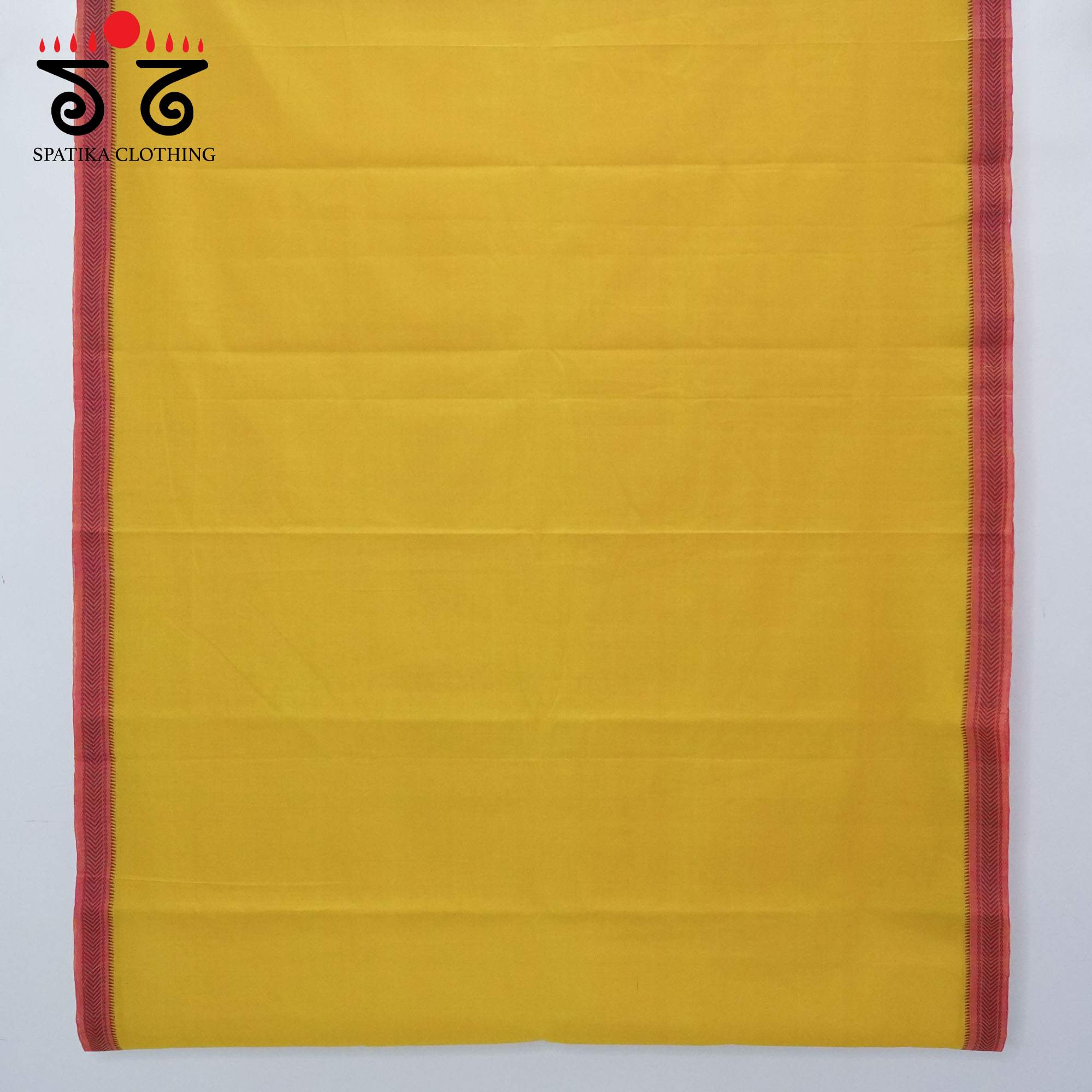 Yellow Andhra Handwoven Cotton Saree With Special Blouse