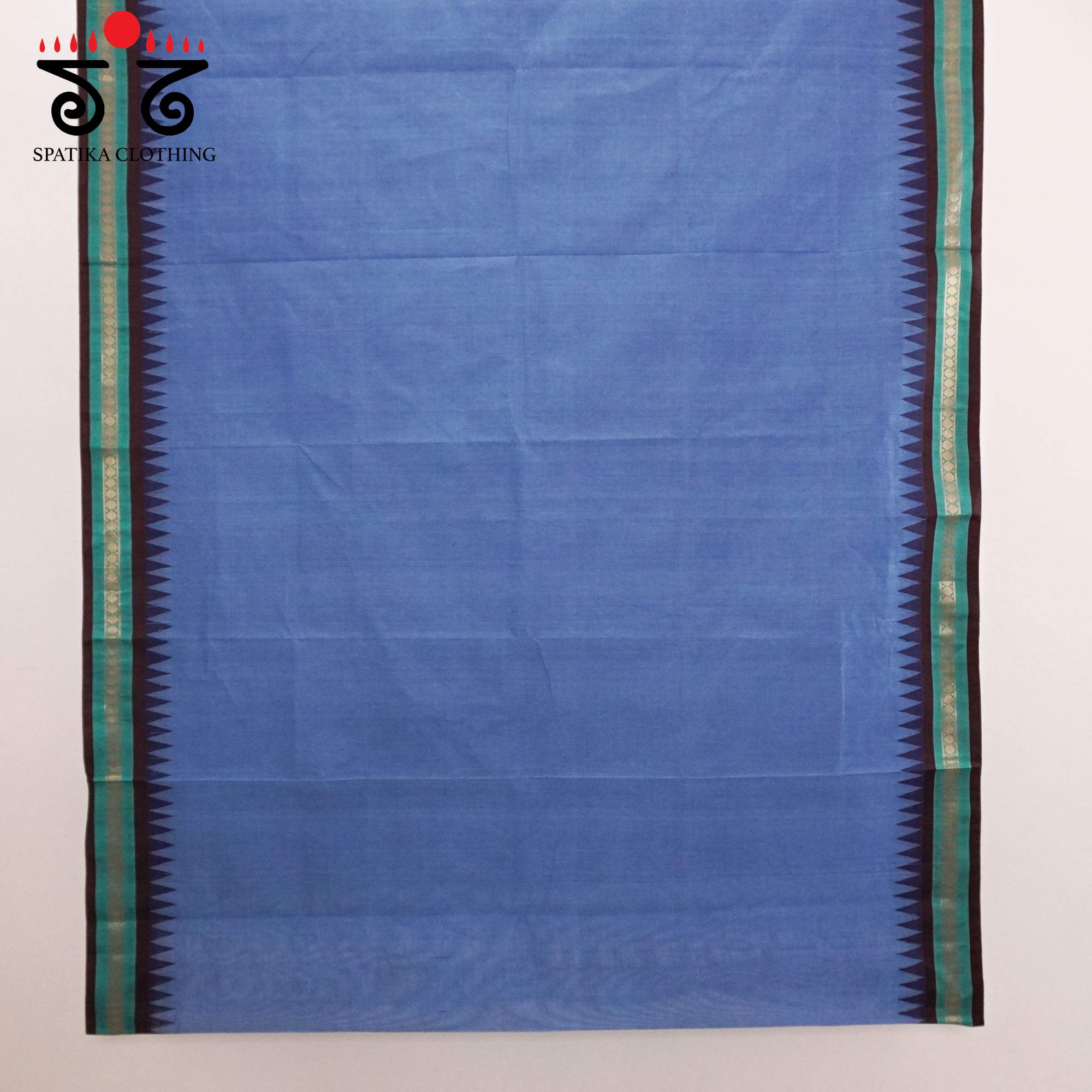 Blue Ponduru Silk Border Saree - Special Edition!