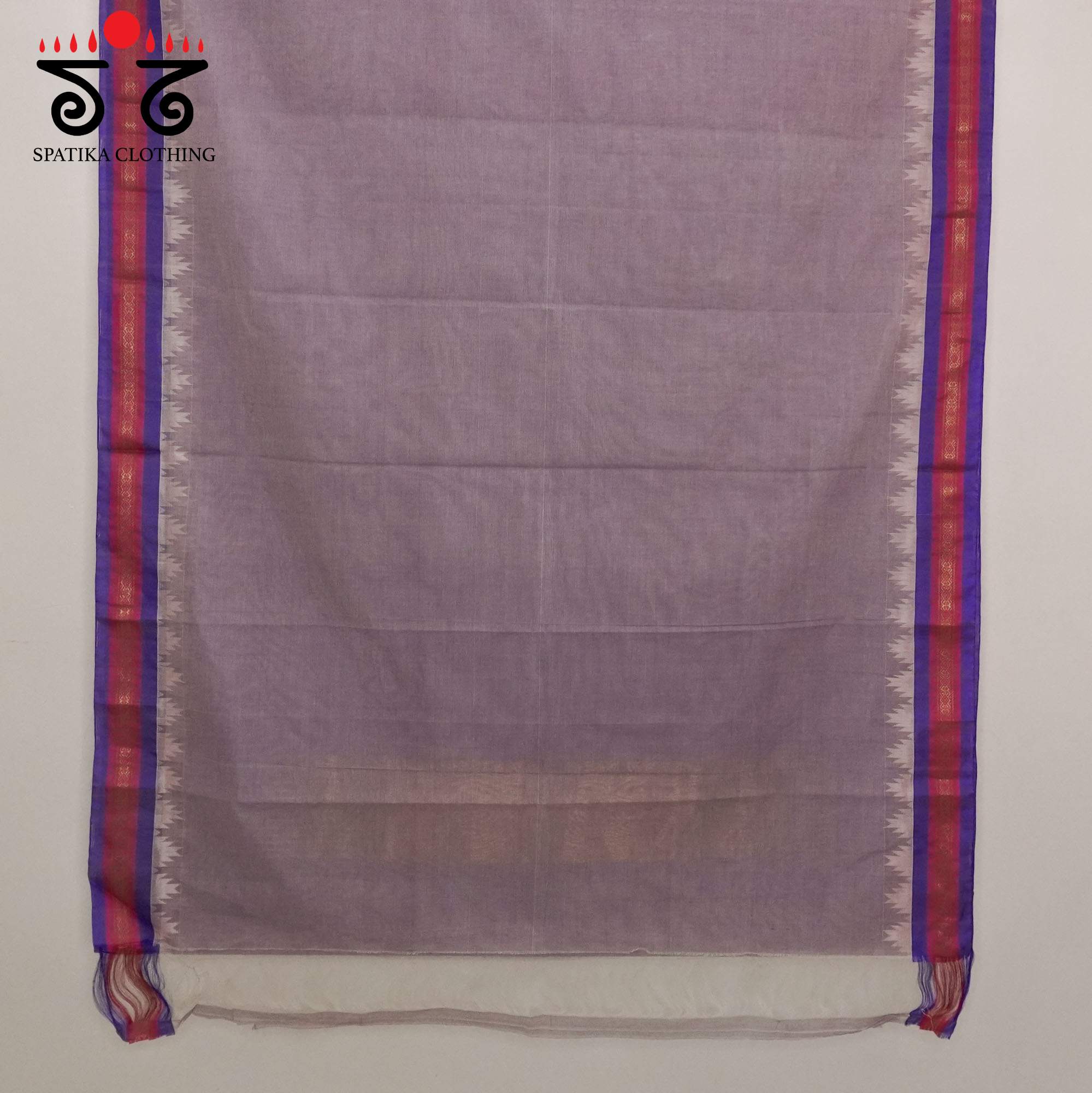 Mauve Silk Border Saree - Special Edition!