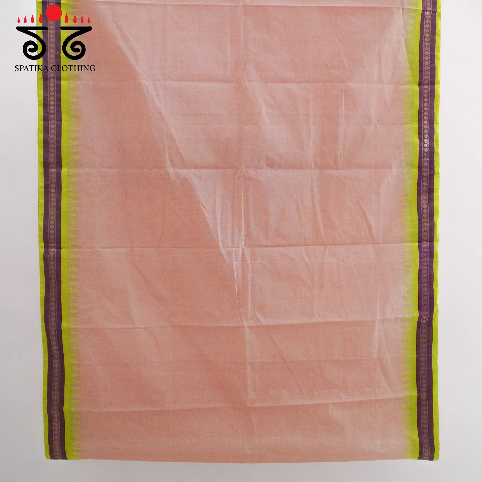 Rose Ponduru Silk Border Saree - Special Edition!