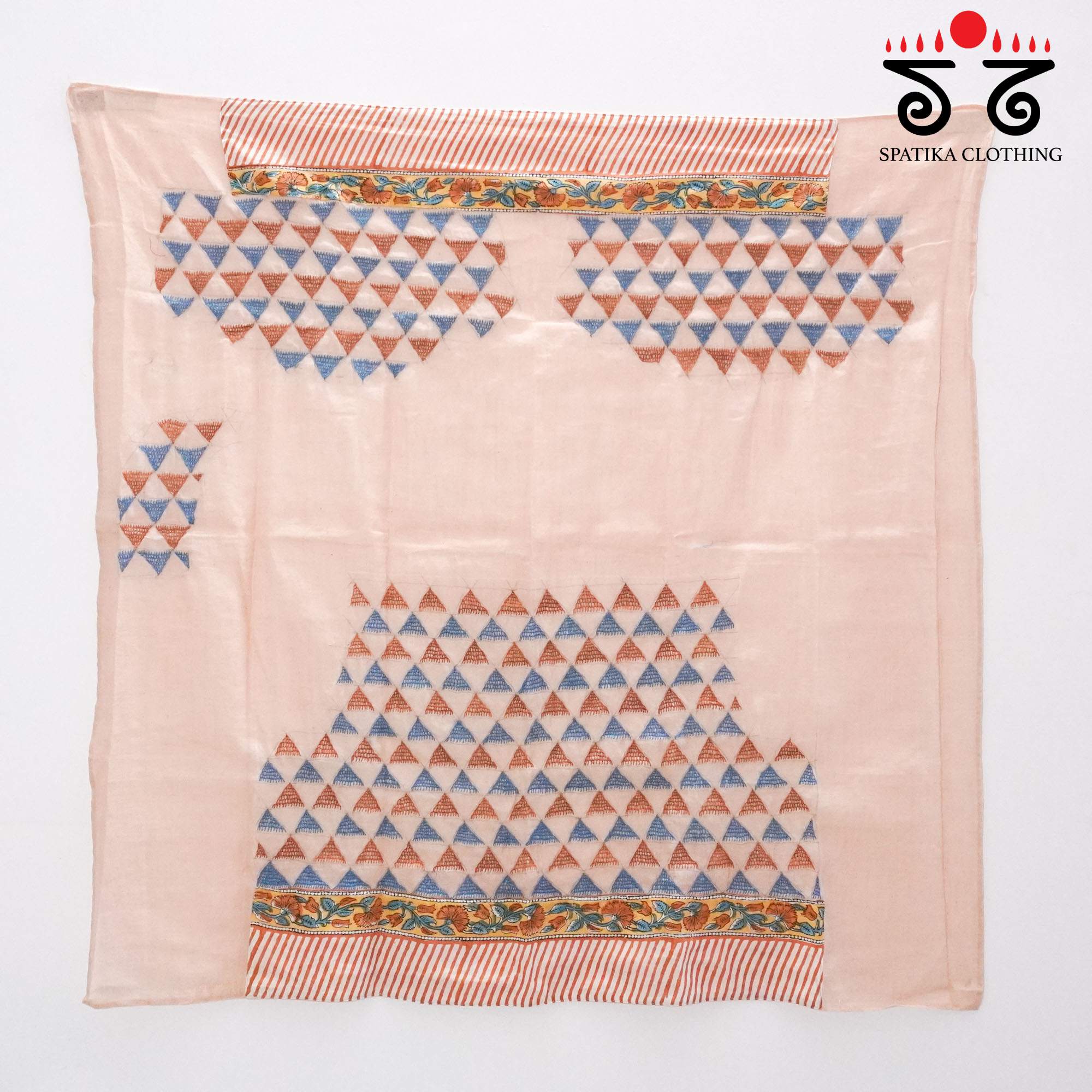Banjara Hand Embroidered Ponduru Blouse Fabric