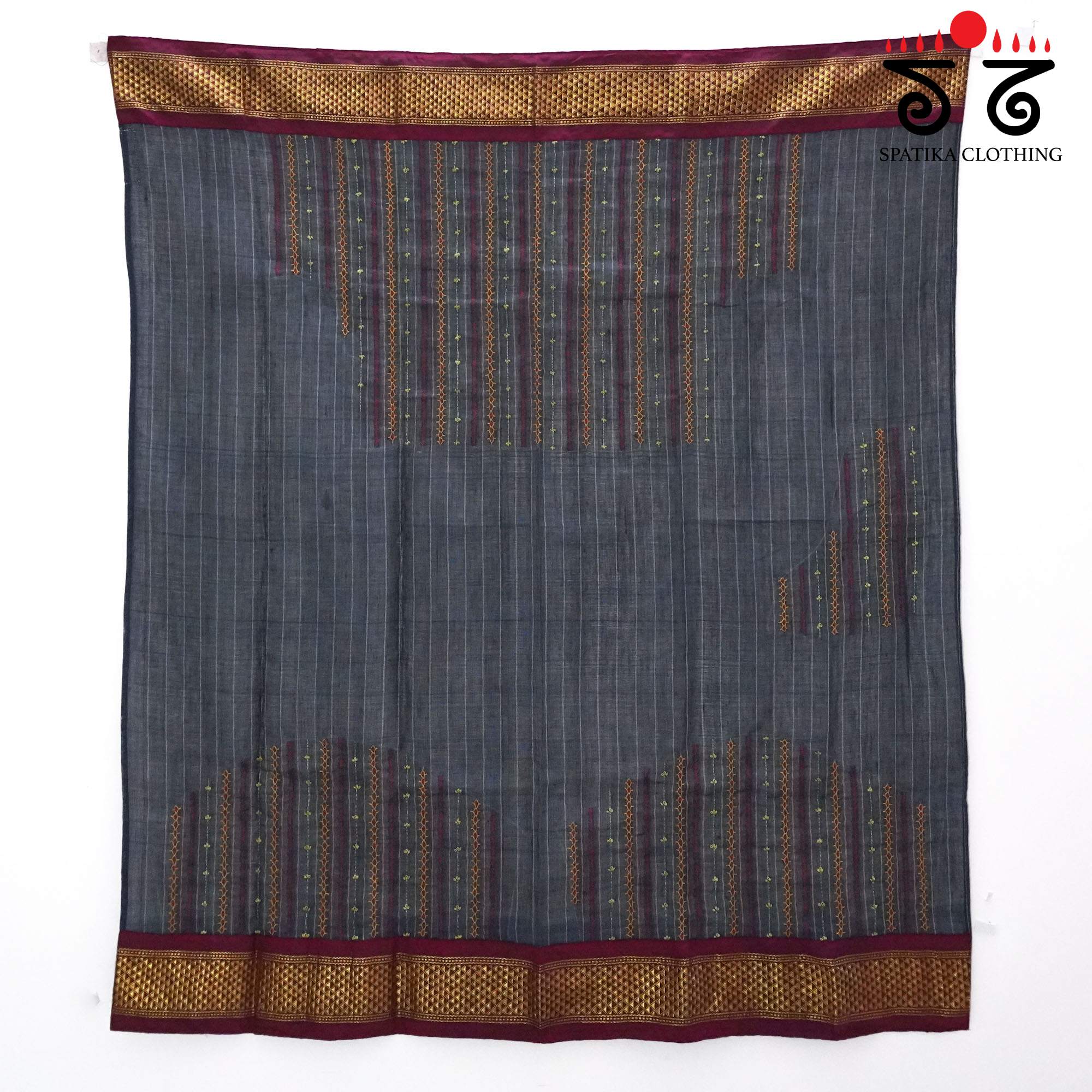 Banjara Hand Embroidered Ponduru Blouse Fabric