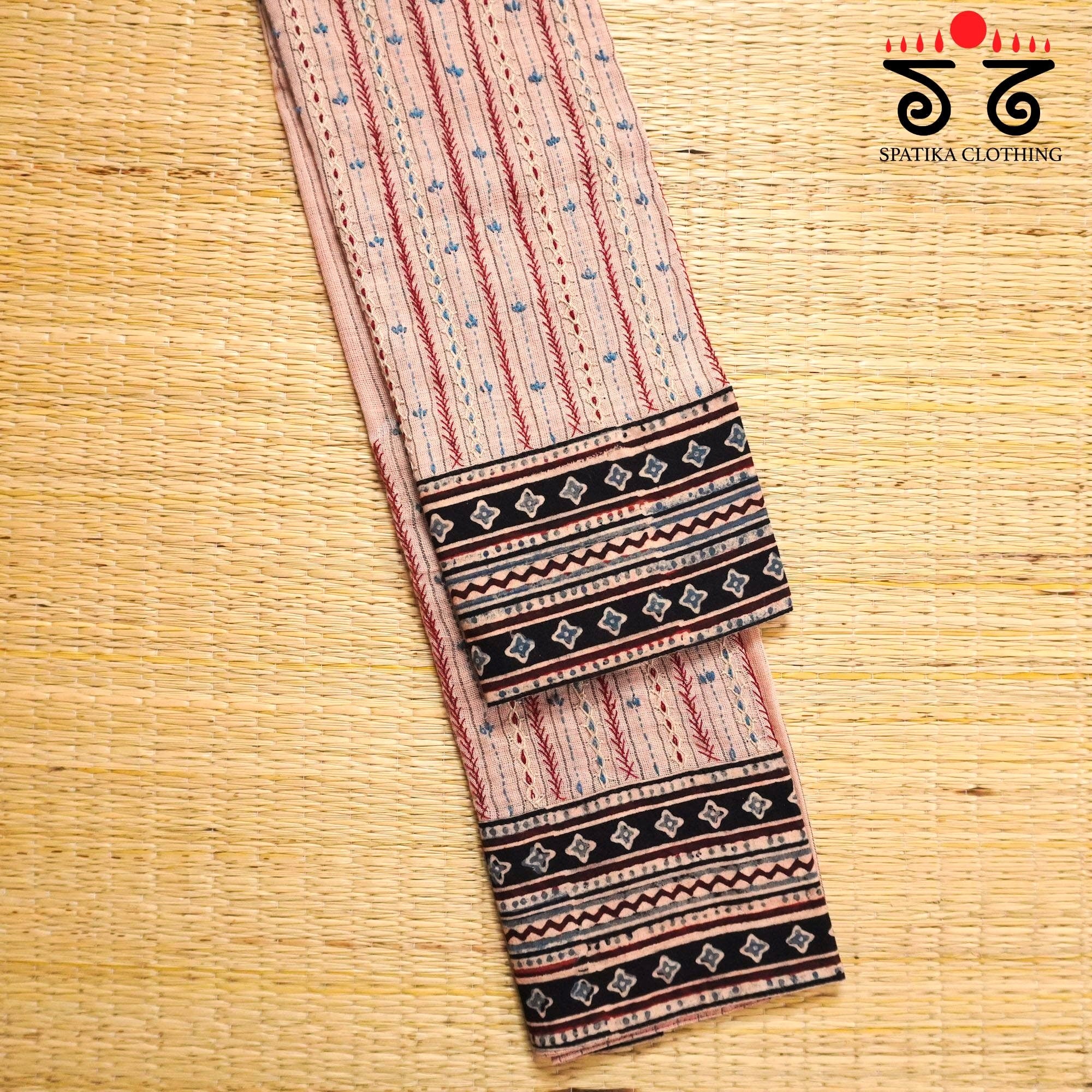 Banjara Hand Embroidered Ponduru Blouse Fabric