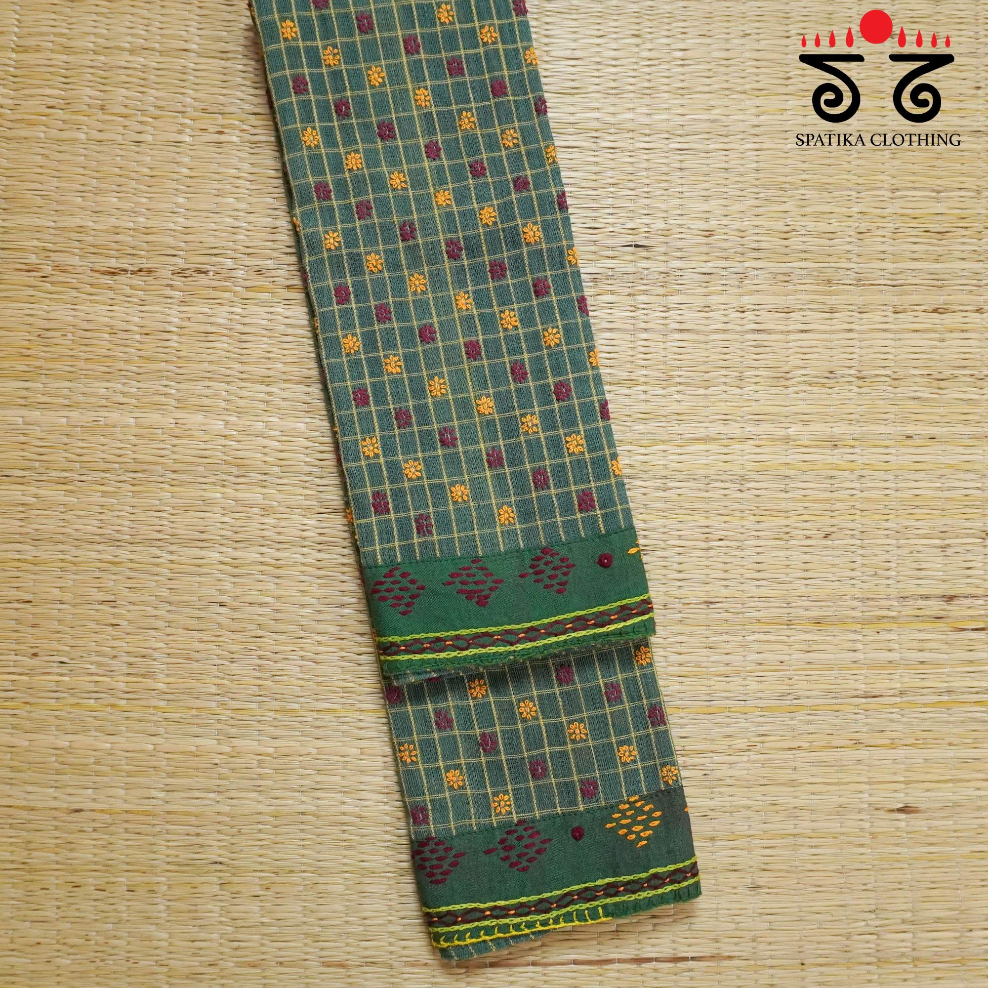 Banjara Hand Embroidered Ponduru Blouse Fabric