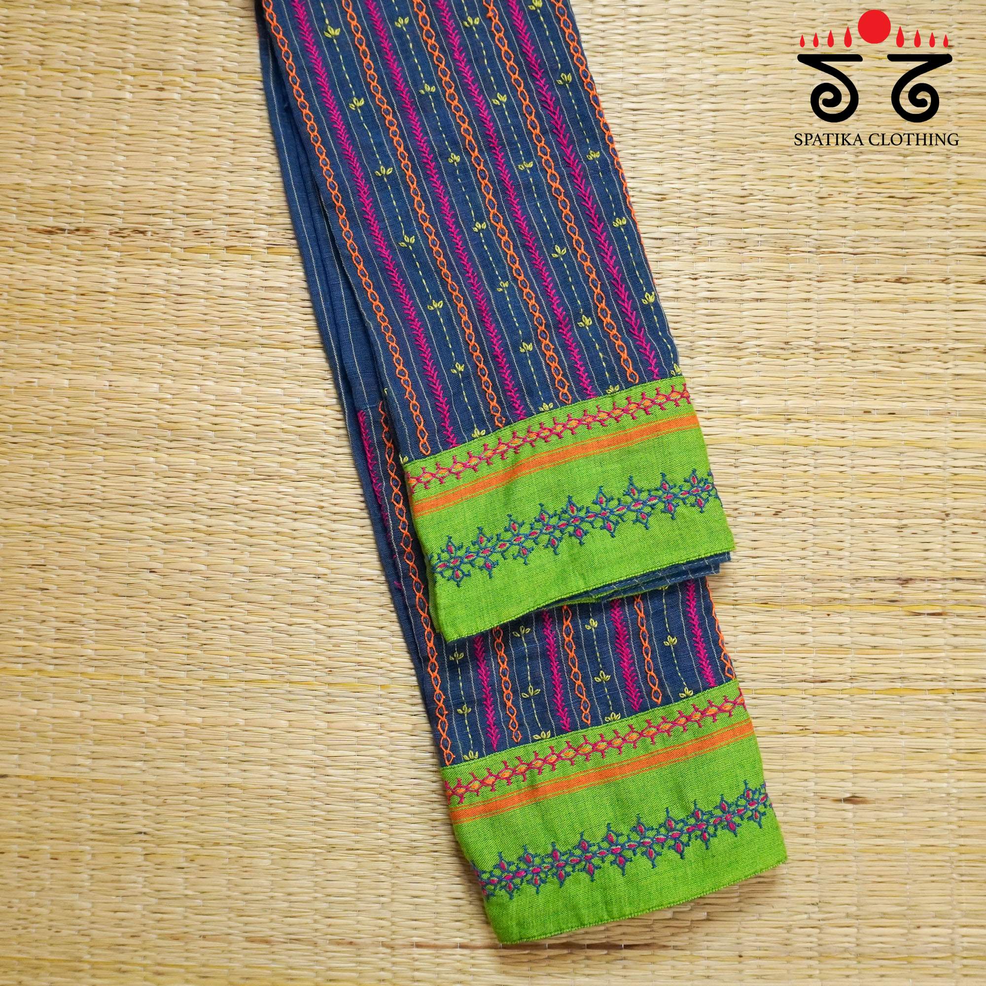 Banjara Hand Embroidered Ponduru Blouse Fabric