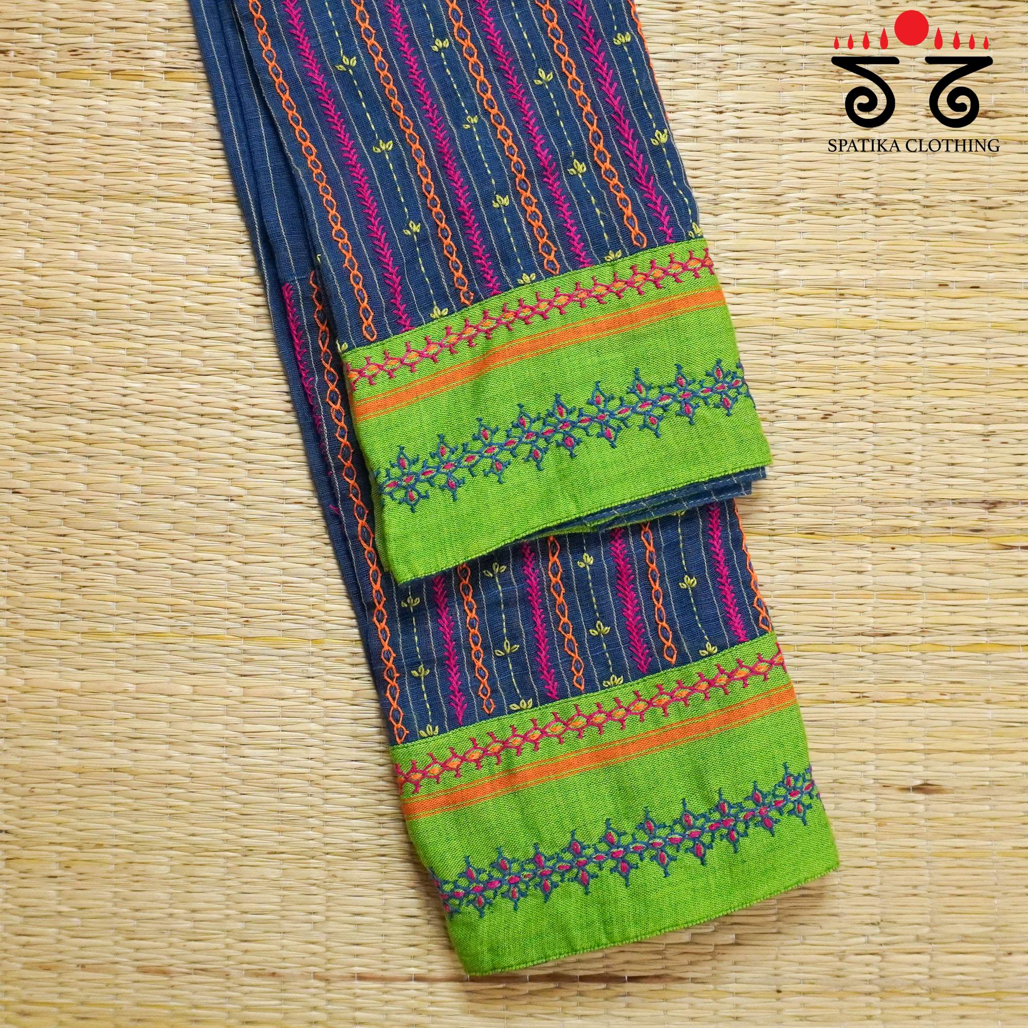 Banjara Hand Embroidered Ponduru Blouse Fabric