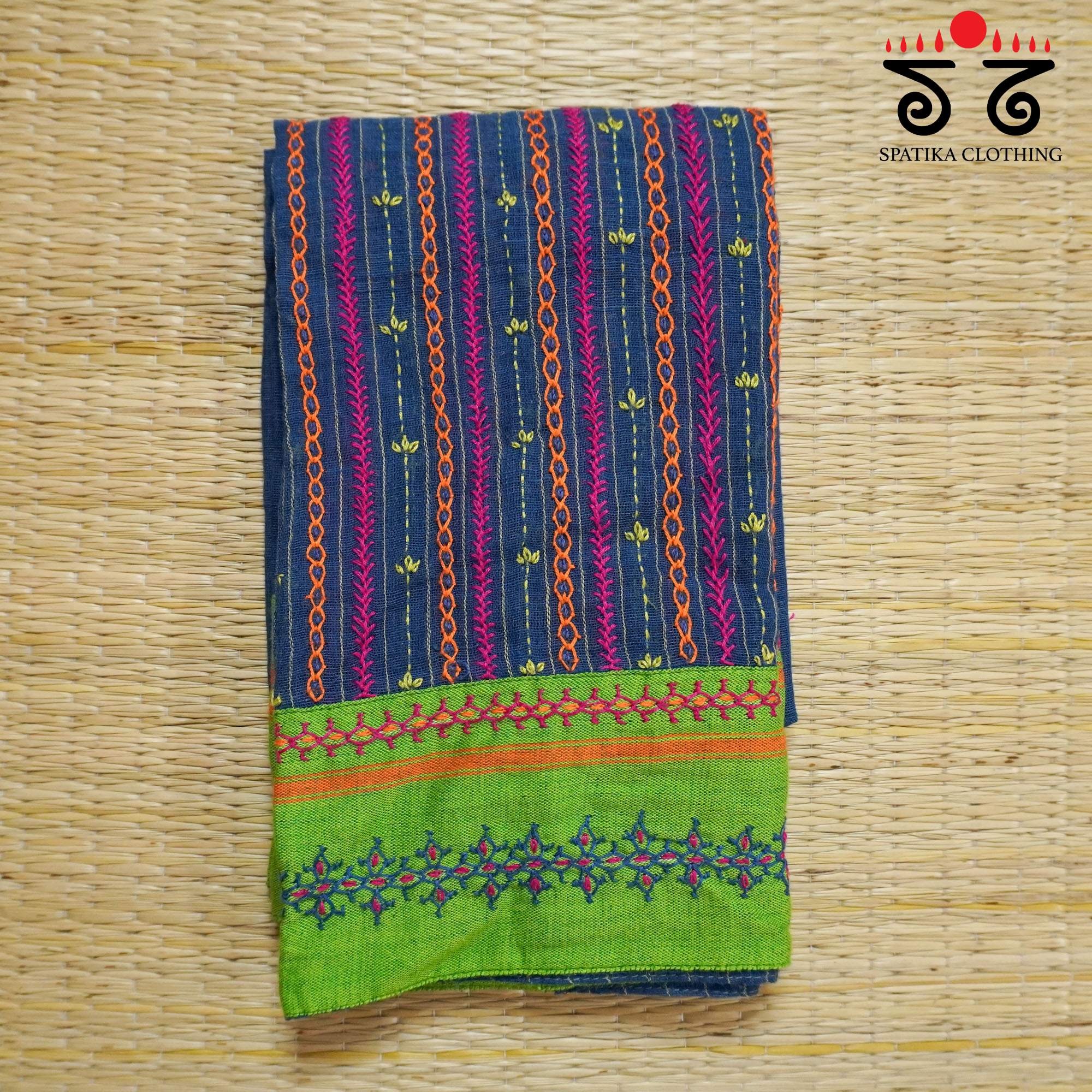 Banjara Hand Embroidered Ponduru Blouse Fabric