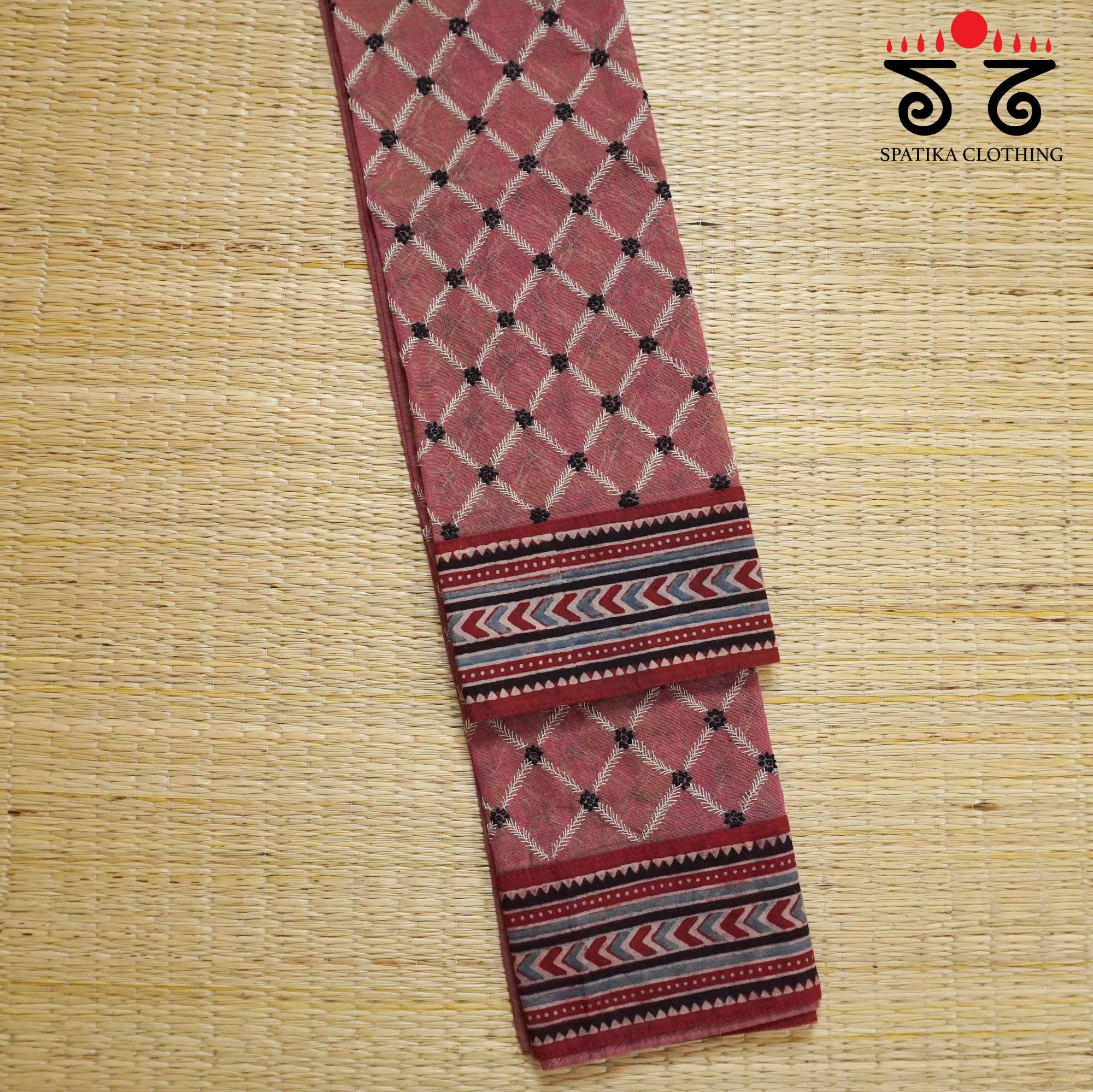 Banjara Hand Embroidered Ponduru Blouse Fabric