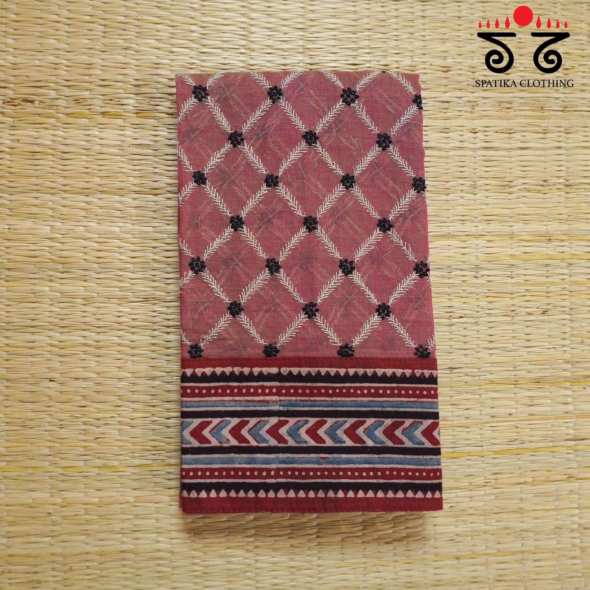 Banjara Hand Embroidered Ponduru Blouse Fabric