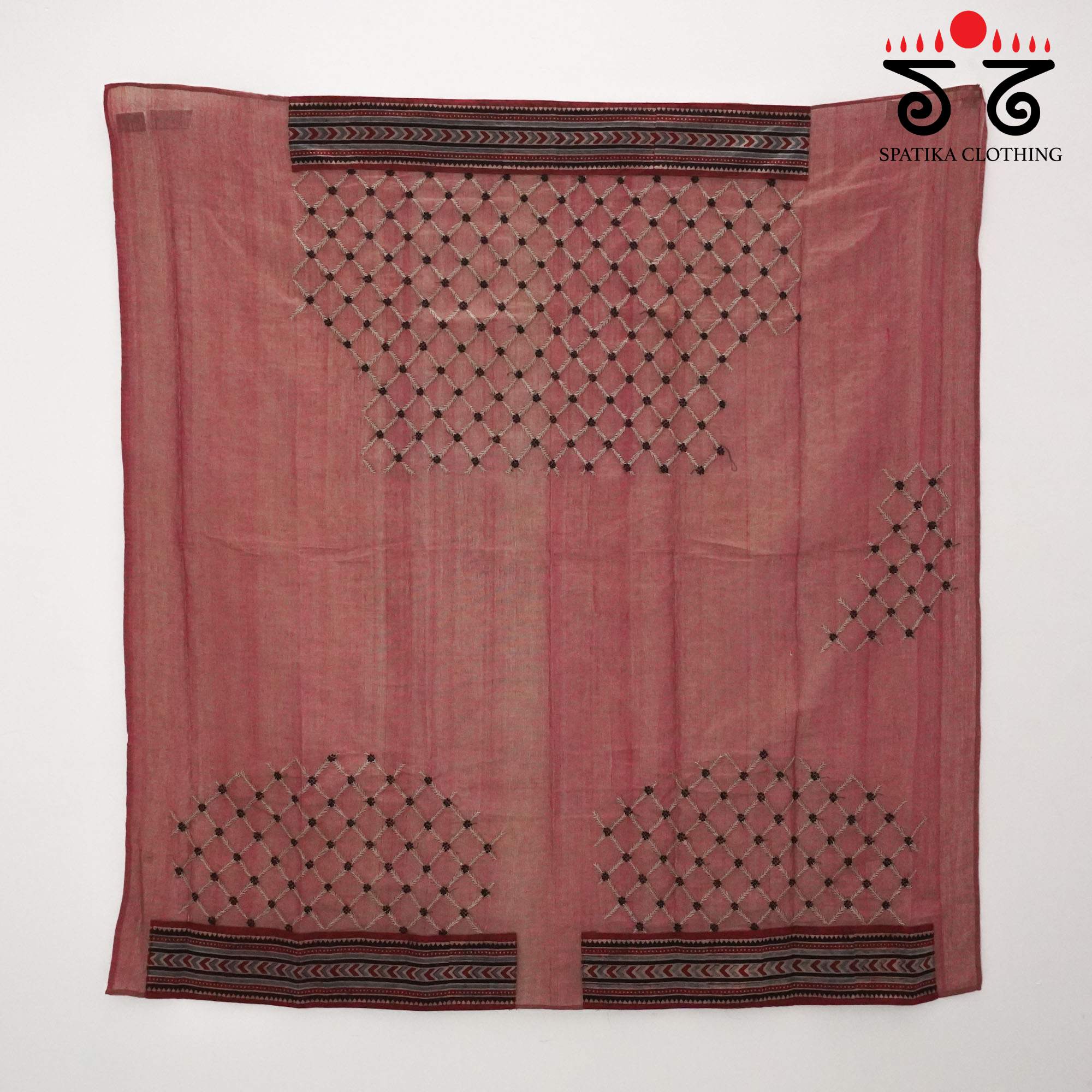 Banjara Hand Embroidered Ponduru Blouse Fabric