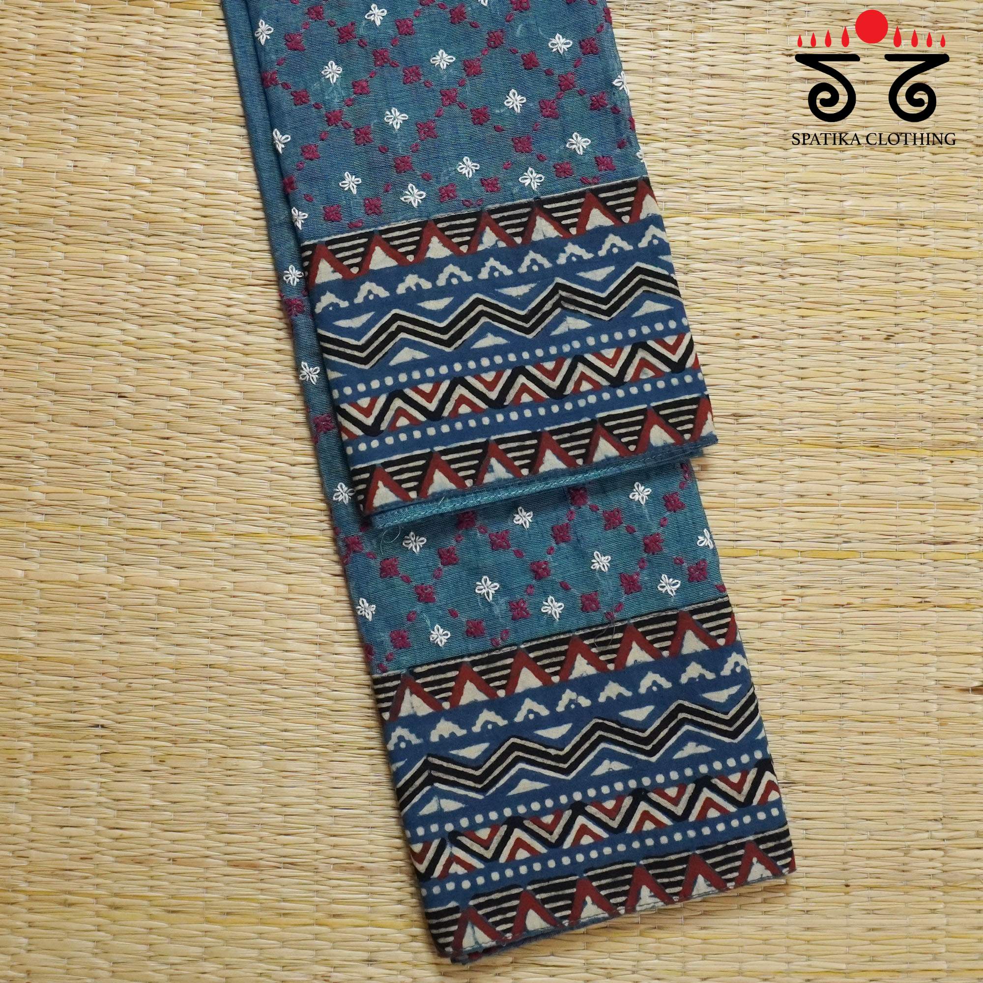 Banjara Hand Embroidered Ponduru Blouse Fabric