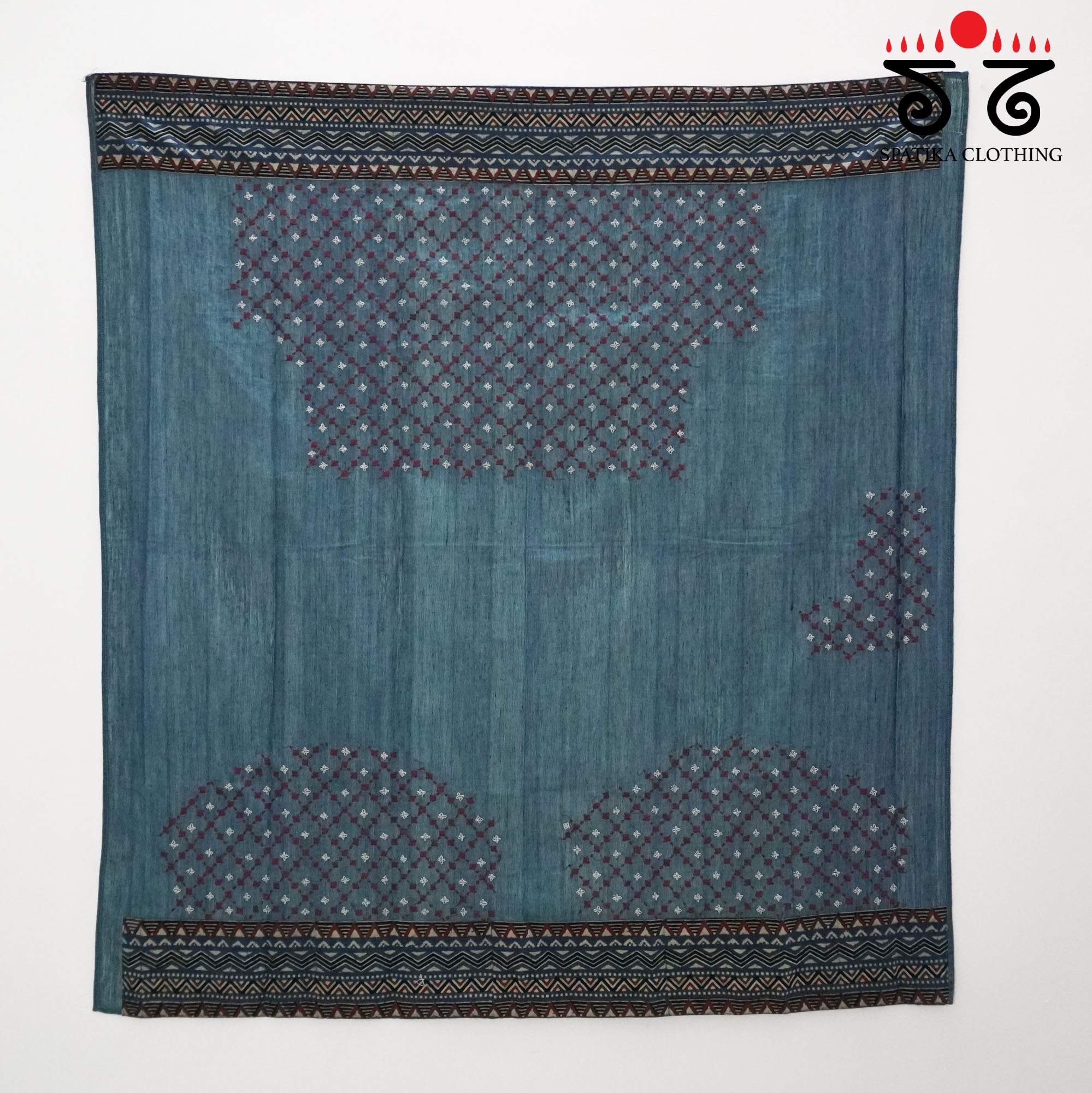Banjara Hand Embroidered Ponduru Blouse Fabric