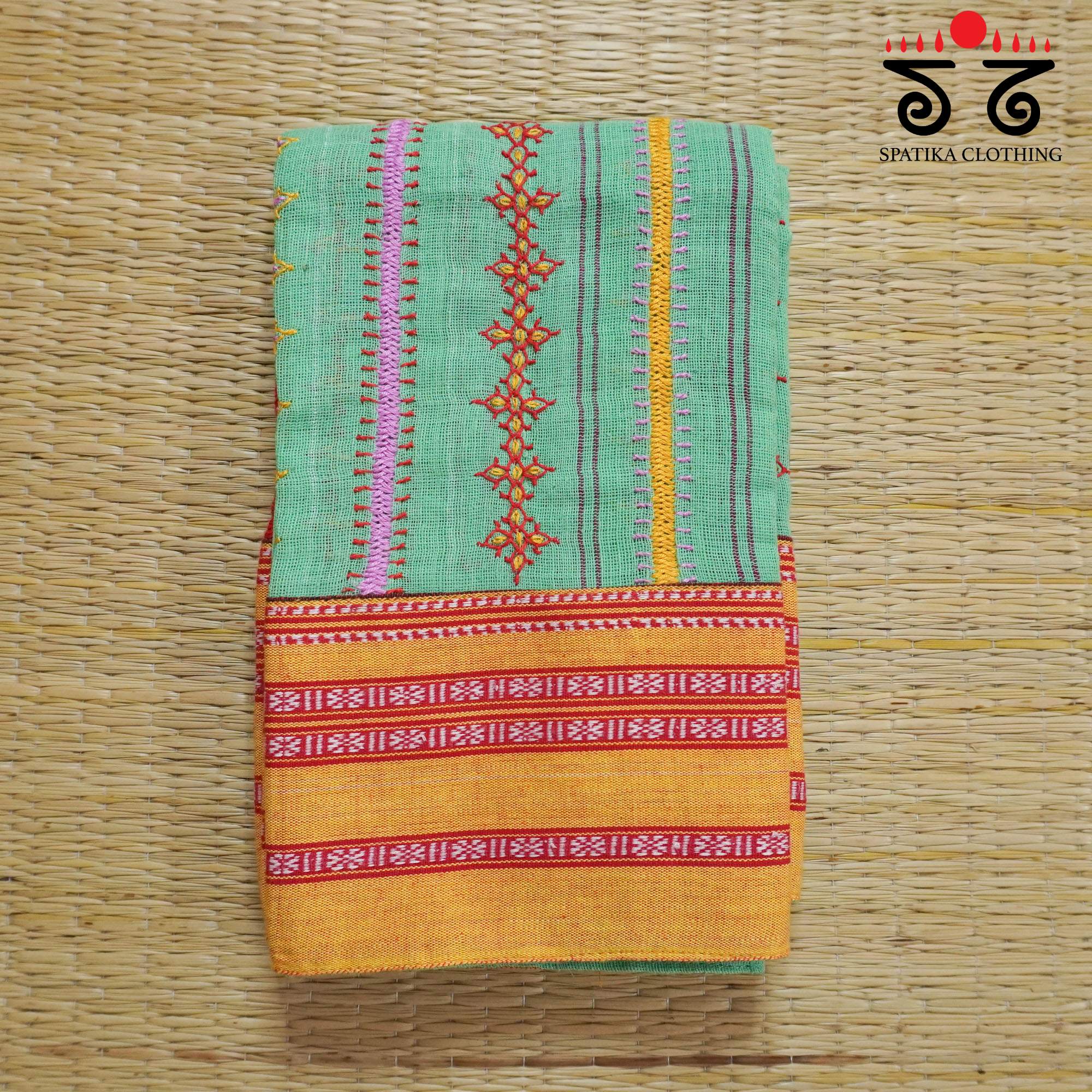 Banjara Hand Embroidered Ponduru Blouse Fabric