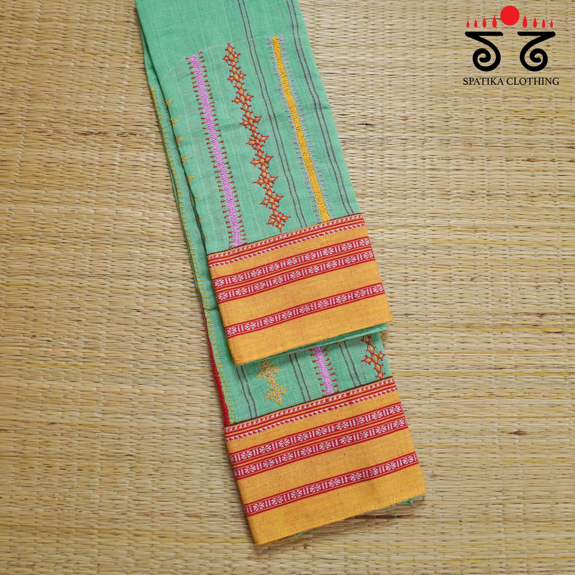 Banjara Hand Embroidered Ponduru Blouse Fabric