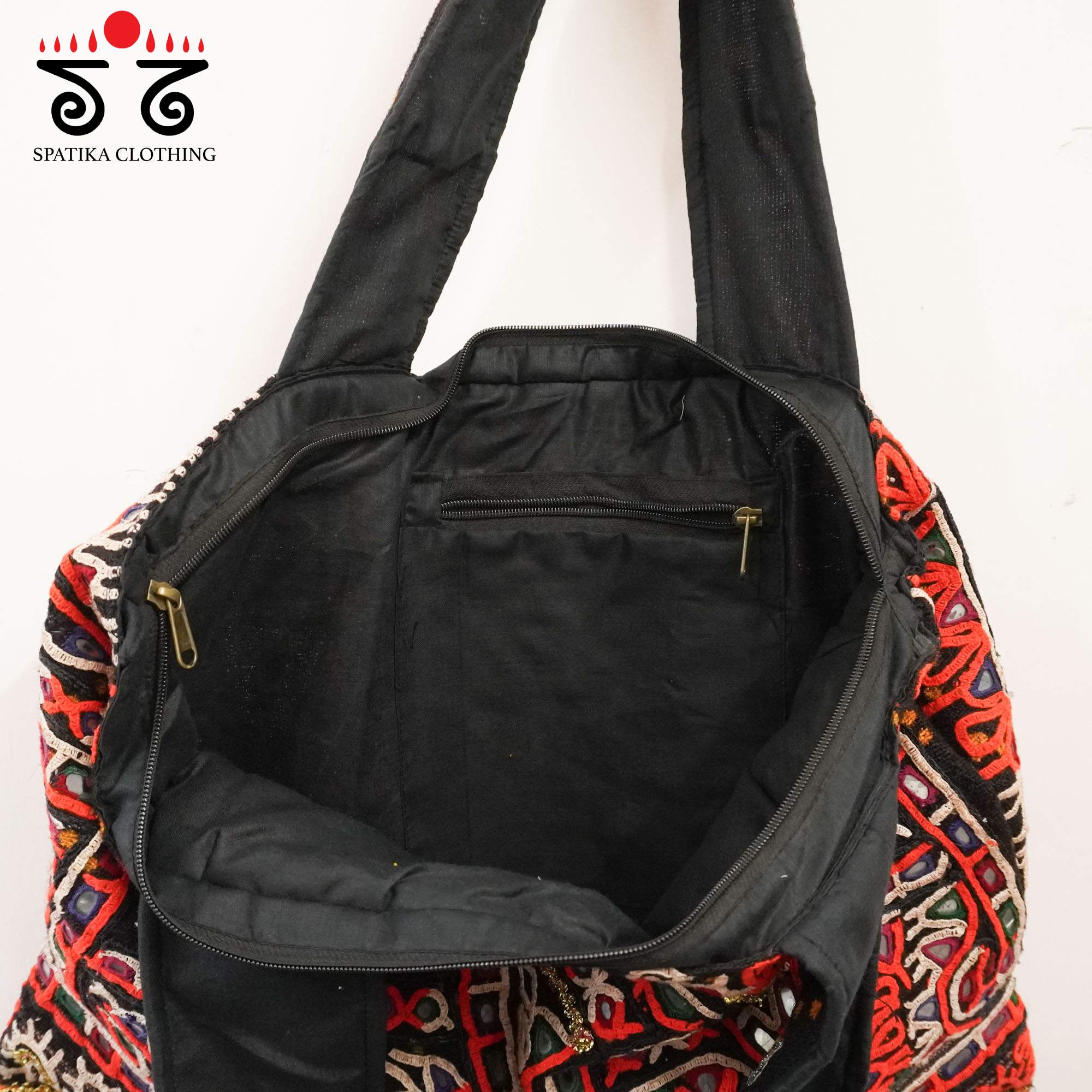 Vintage Lambani Embroidered Tote Bag