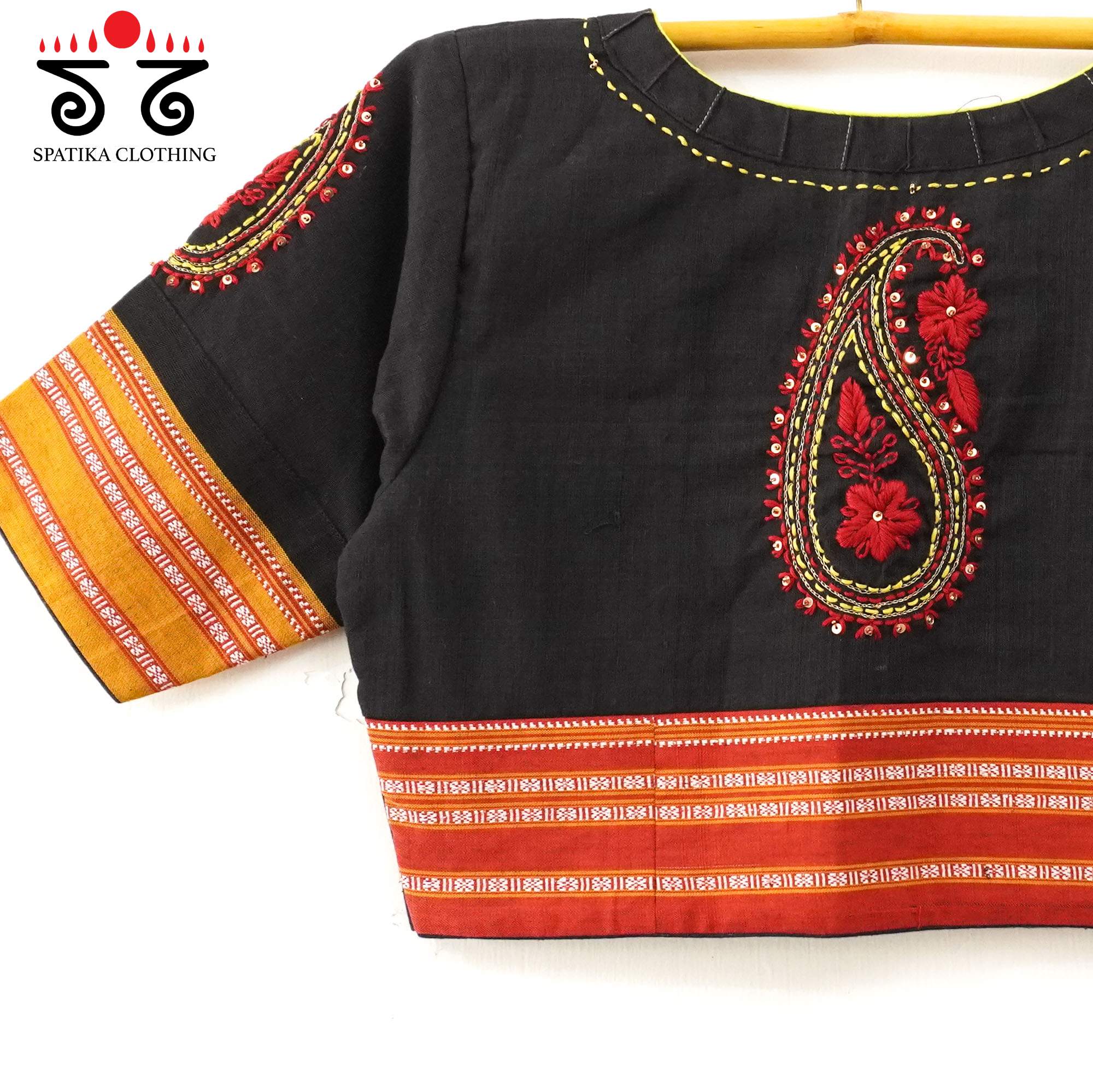 The Ilkal Chikan Blouse - Festive Edit