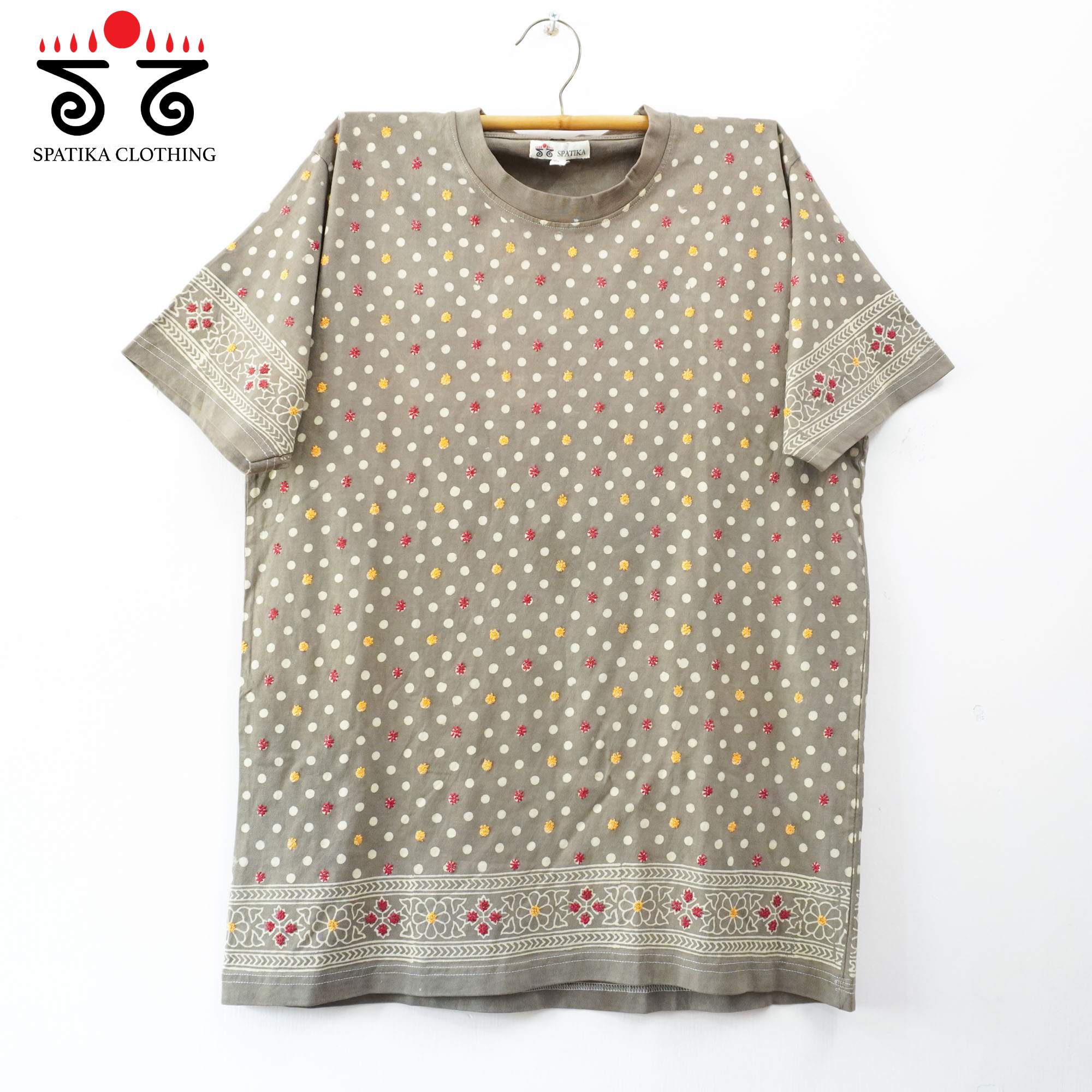 Hand Embroidered Ajrak Unisex T-shirt