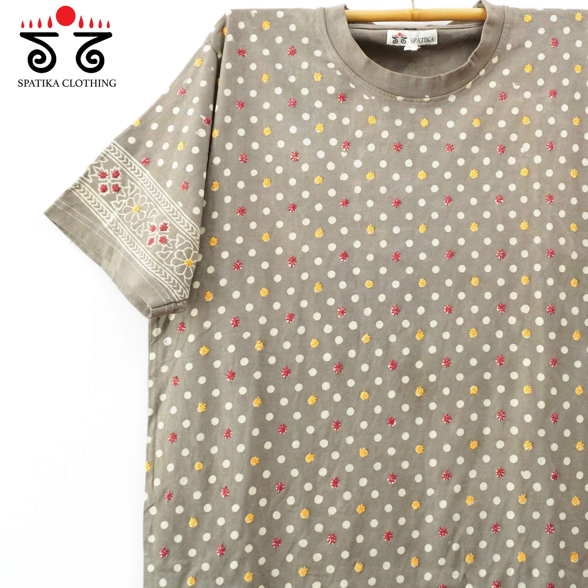 Hand Embroidered Ajrak Unisex T-shirt