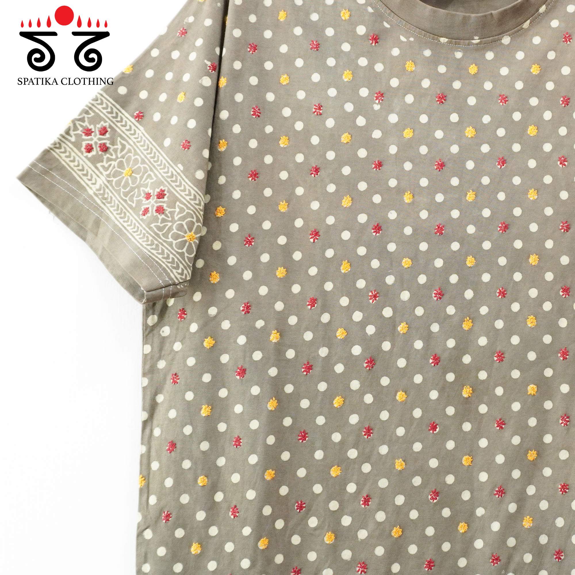 Hand Embroidered Ajrak Unisex T-shirt
