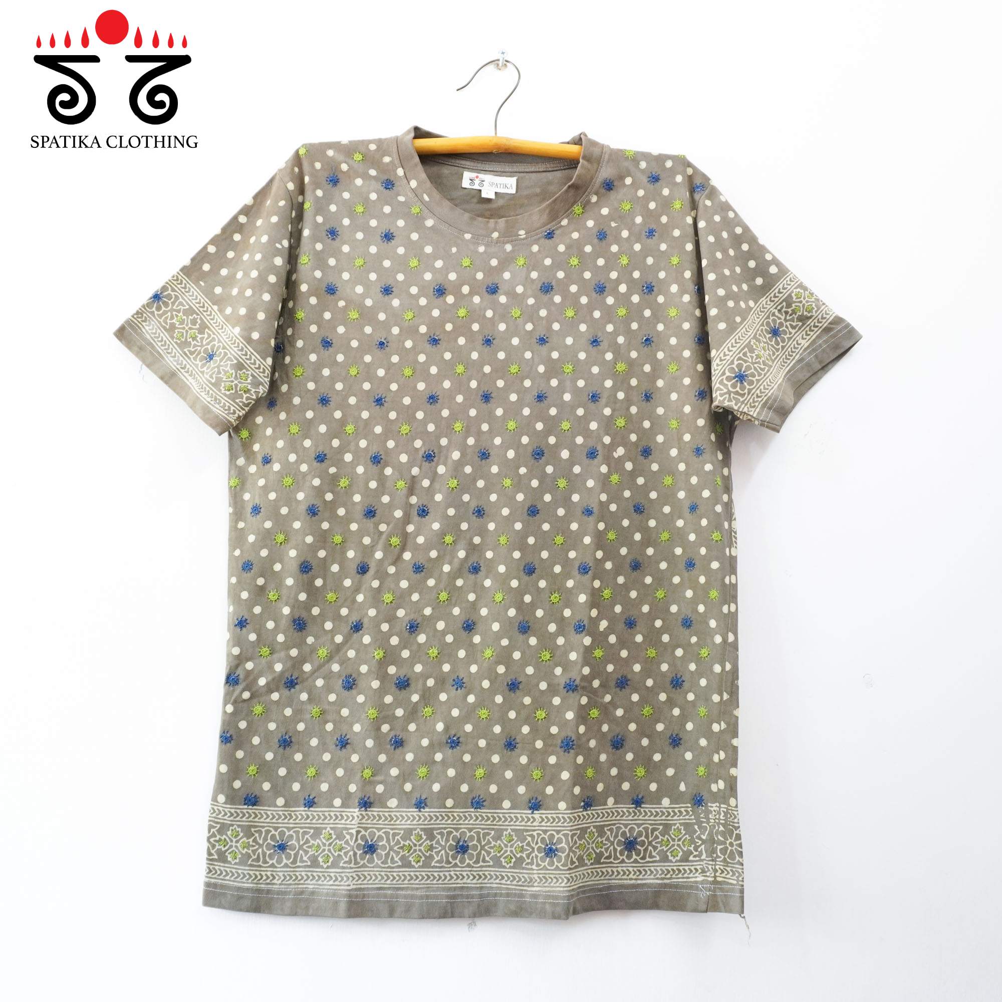 Hand Embroidered Ajrak Unisex T-shirt