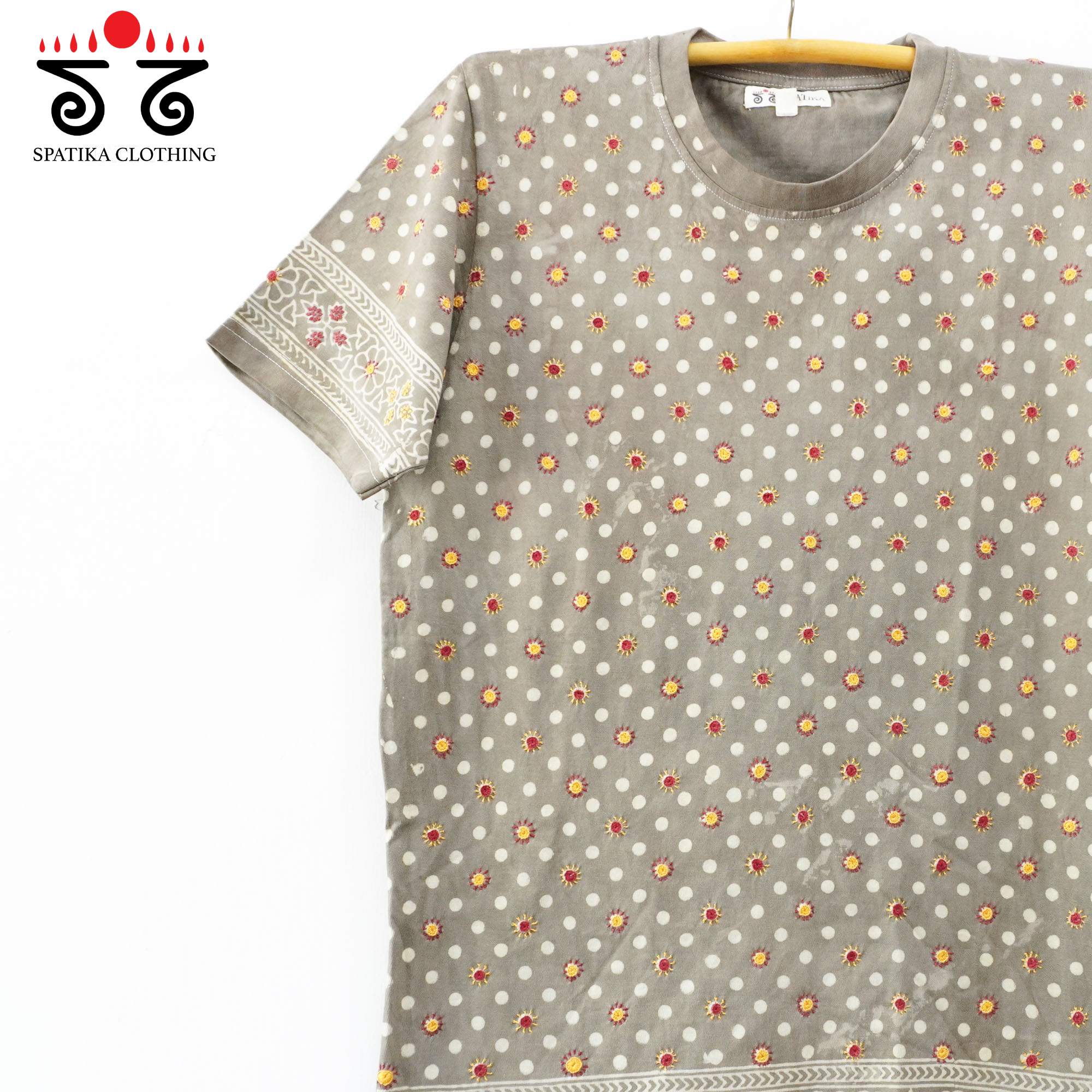 Hand Embroidered Ajrak Unisex T-shirt