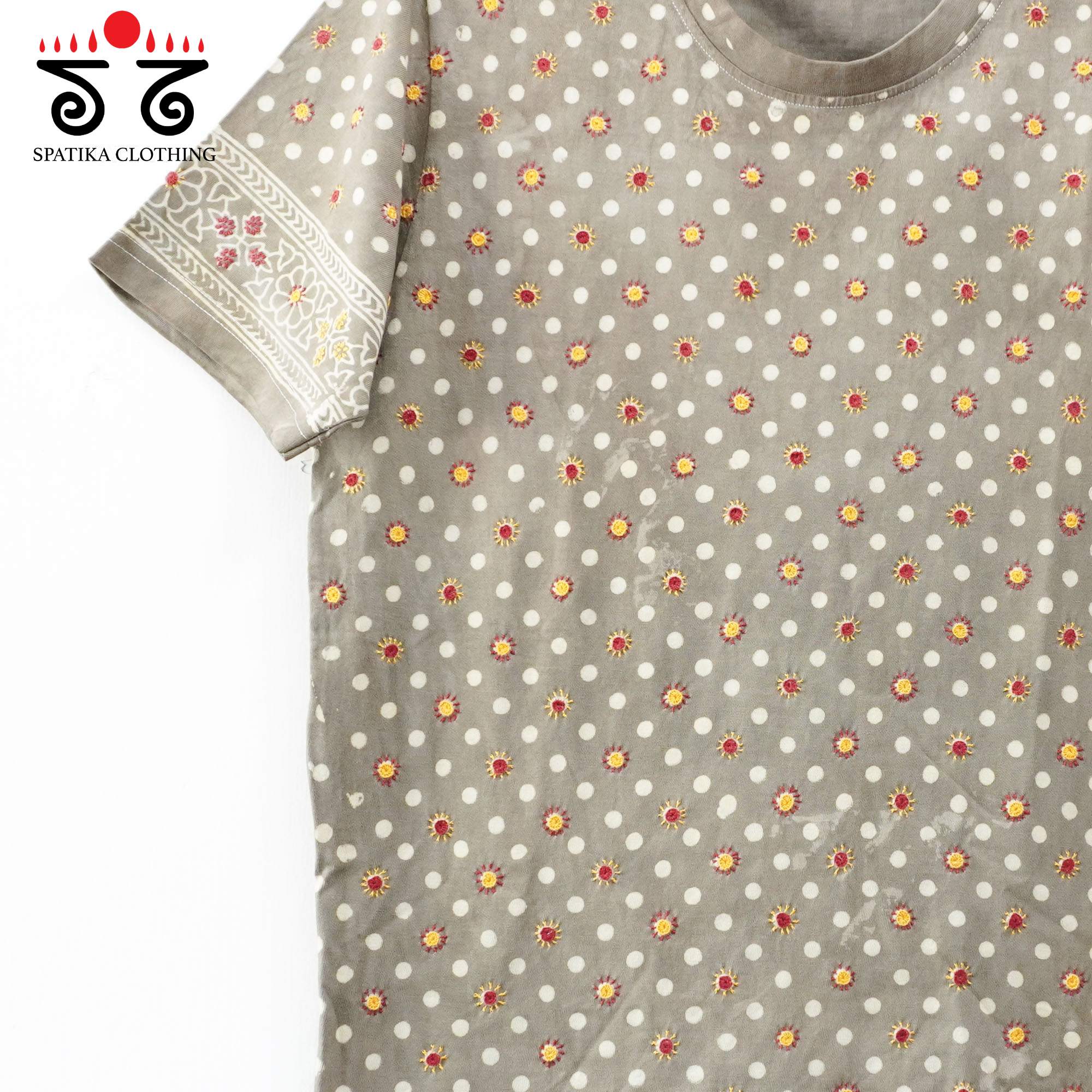Hand Embroidered Ajrak Unisex T-shirt