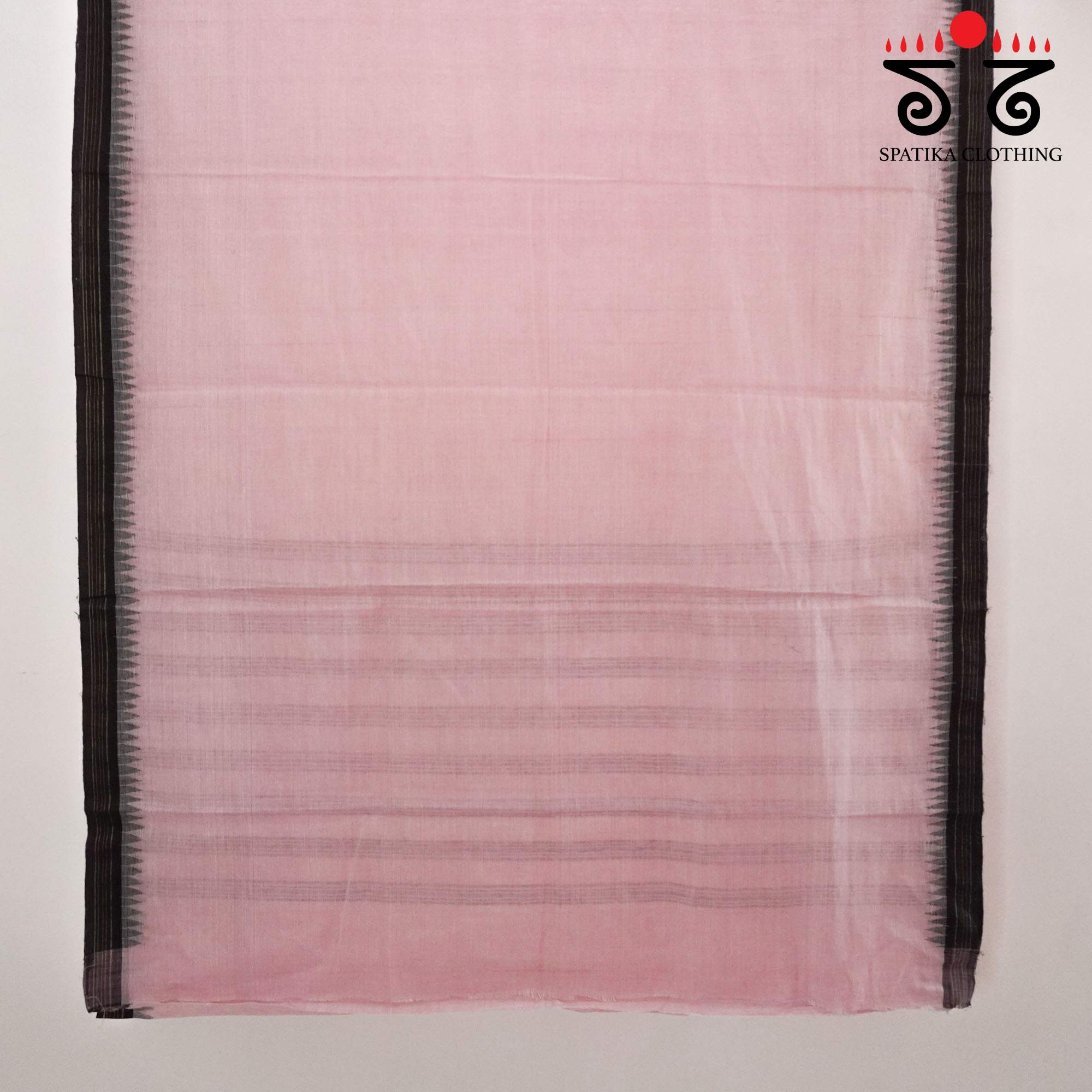 Pink Ponduru Handspun Cotton Saree