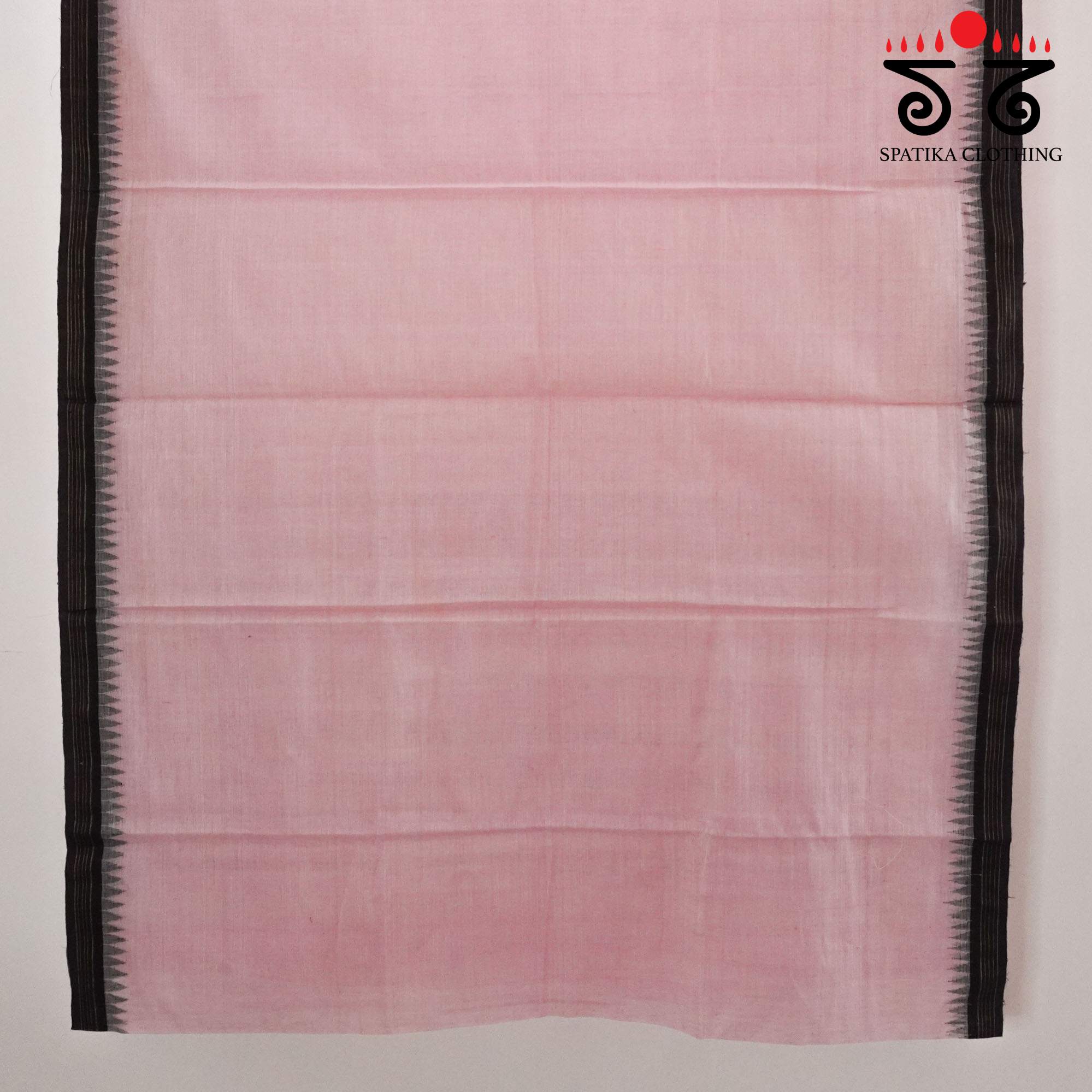 Pink Ponduru Handspun Cotton Saree