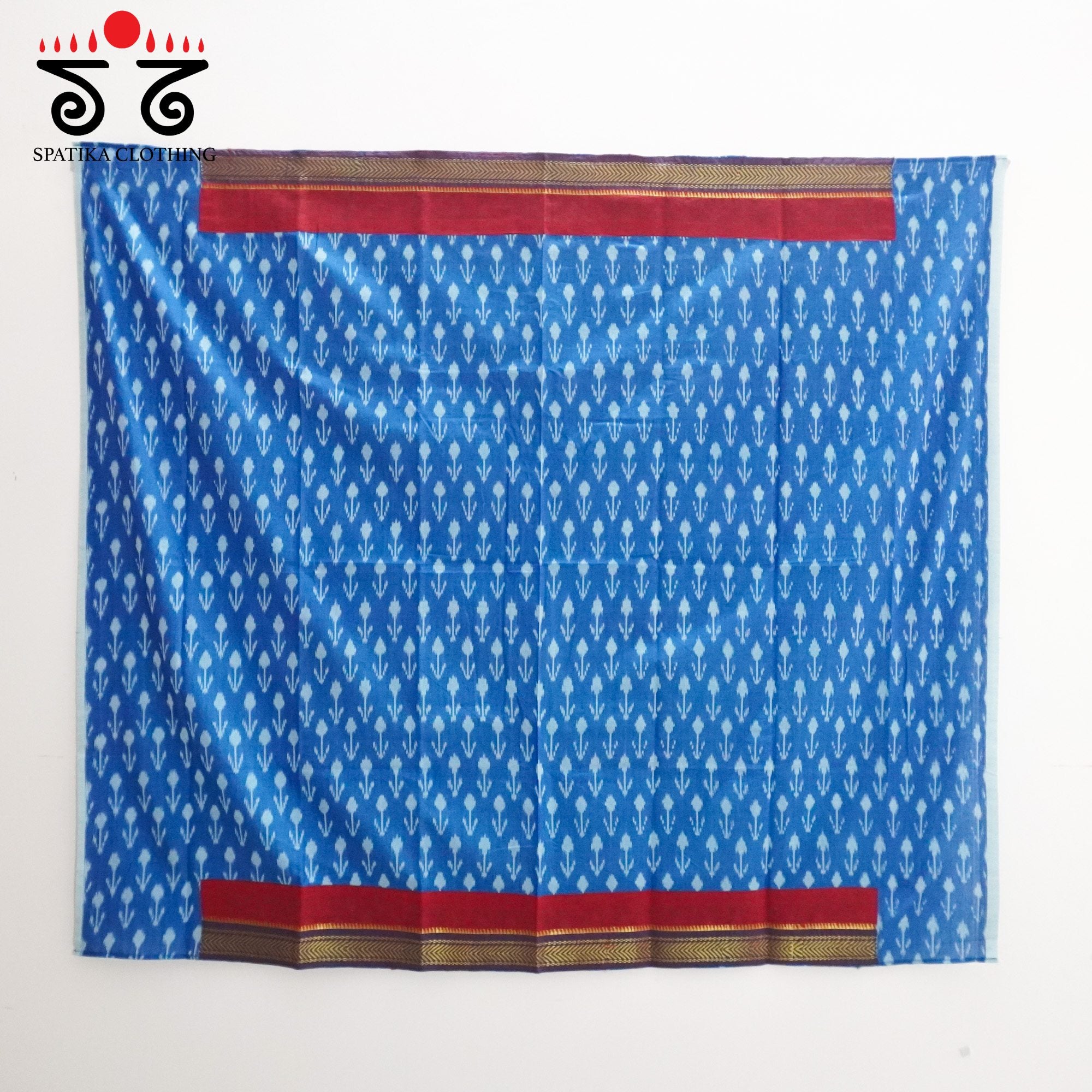 Grape Andhra Handwoven Cotton Saree With Special Blouse
