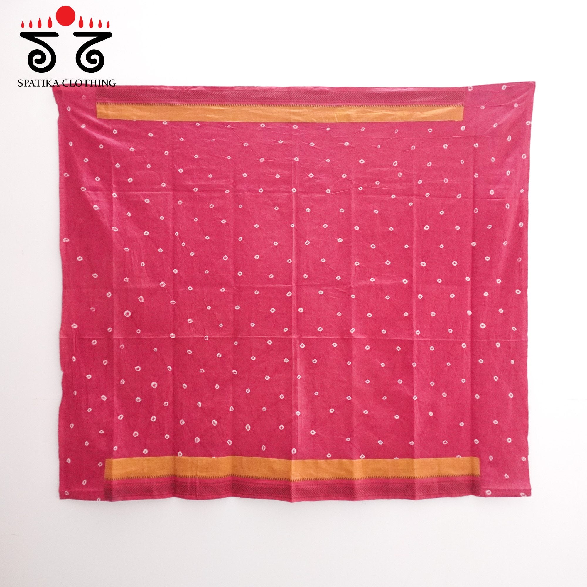 Yellow Andhra Handwoven Cotton Saree With Special Blouse