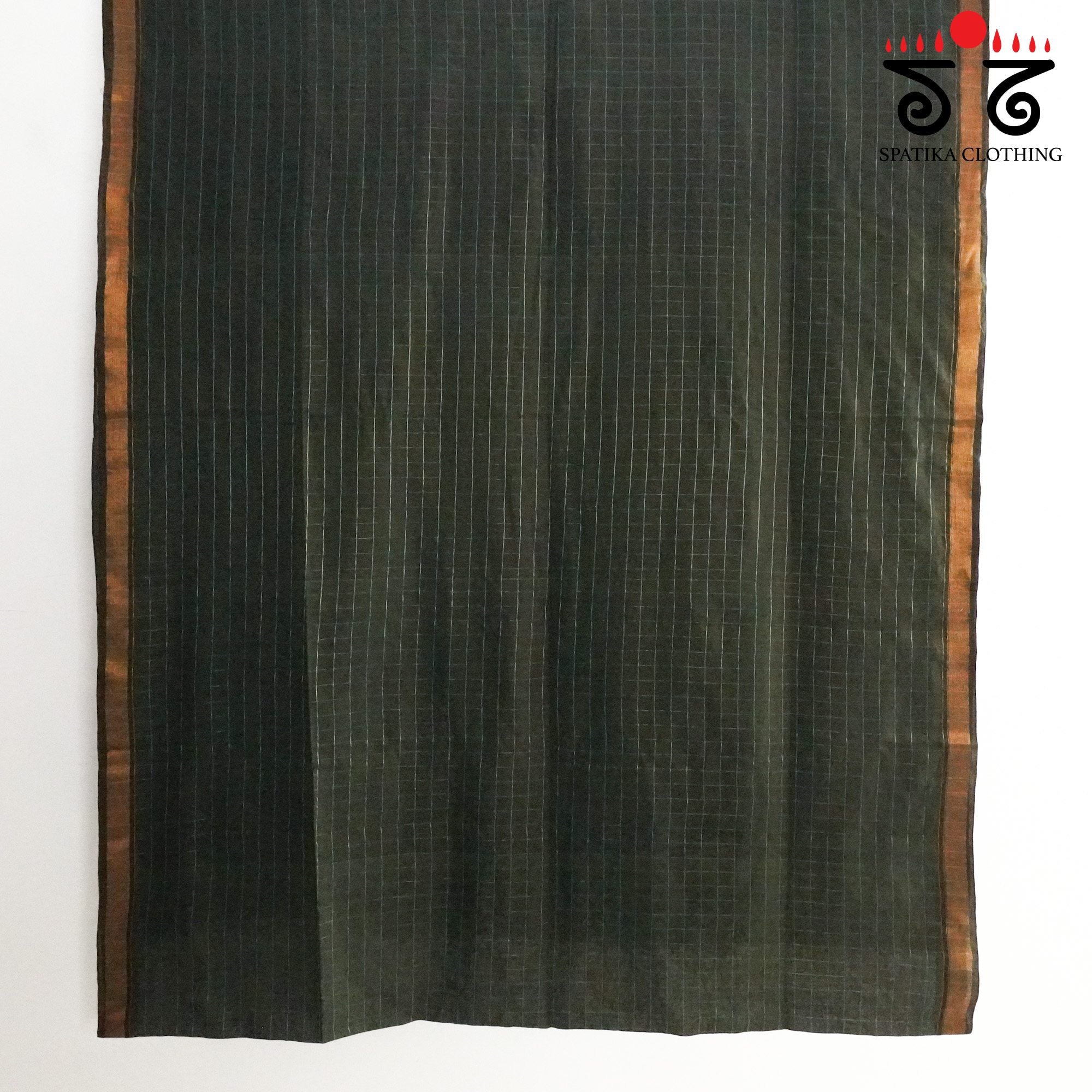 Green Zari Bengal Cotton Saree