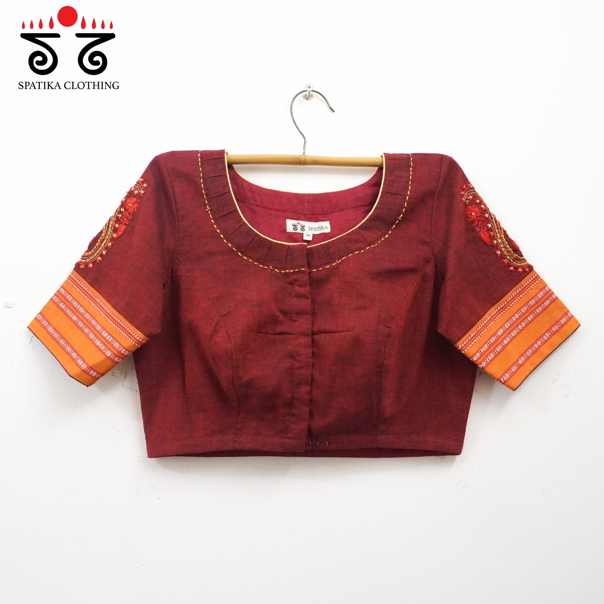 The Ilkal Chikan Blouse - Festive Edit