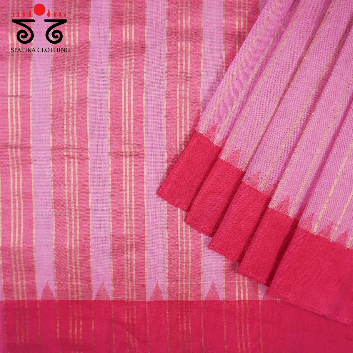 Ponduru Handspun Saree - Ikat Blouse