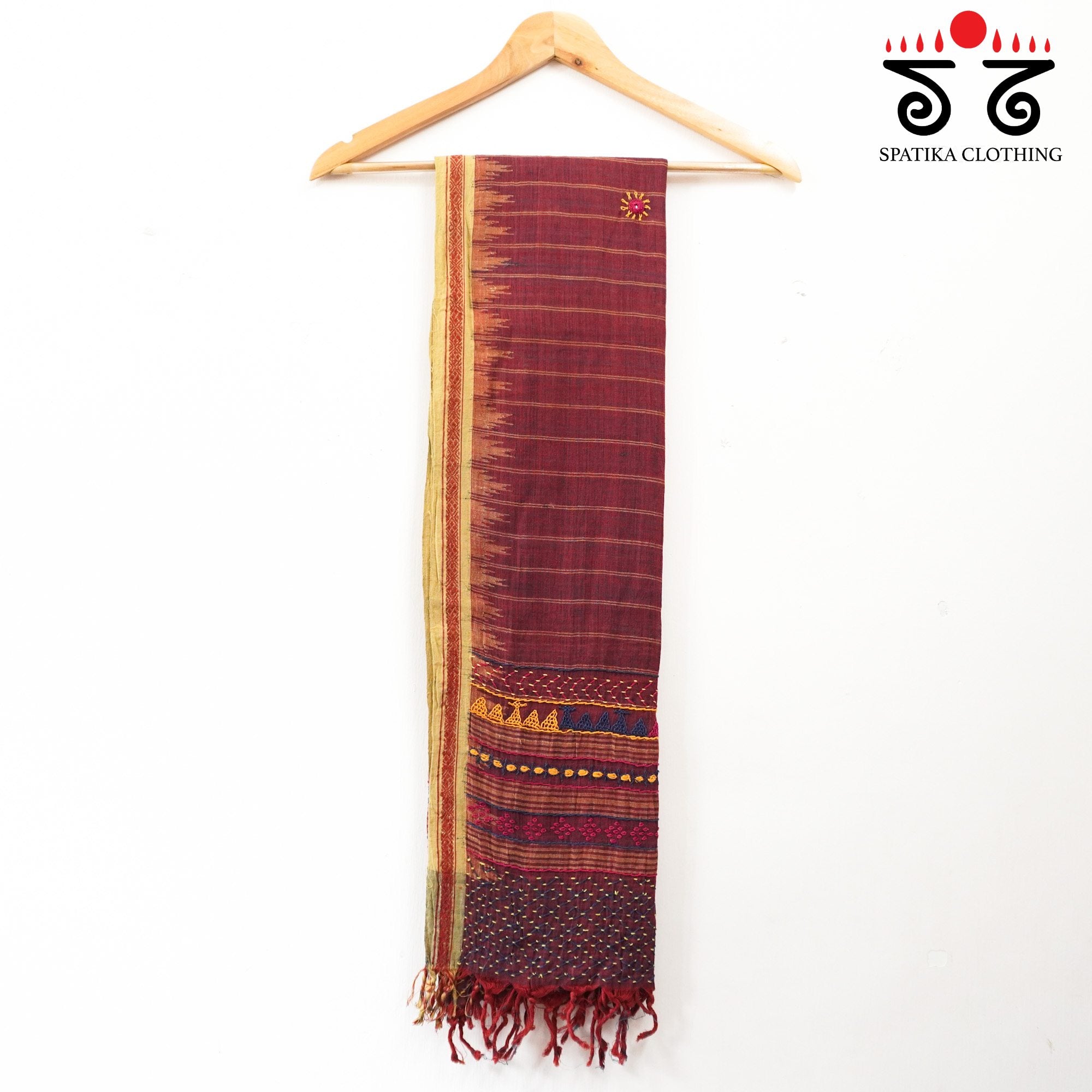 Ponduru Hand Embroidered Dupatta
