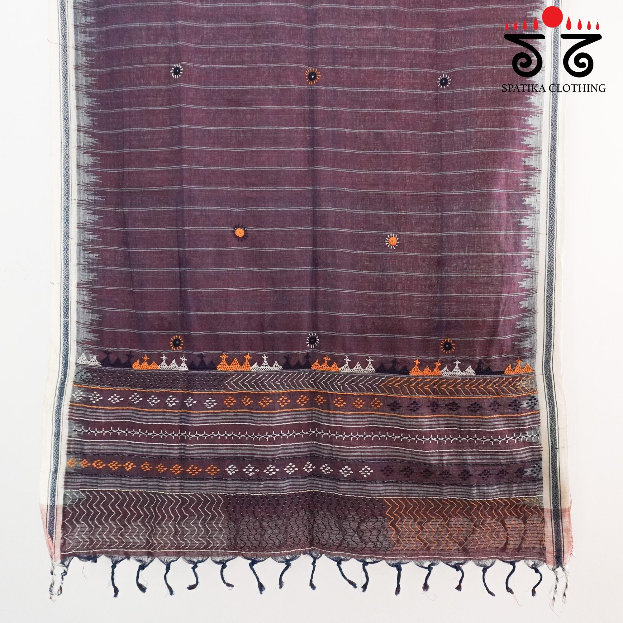 Ponduru Hand Embroidered Dupatta