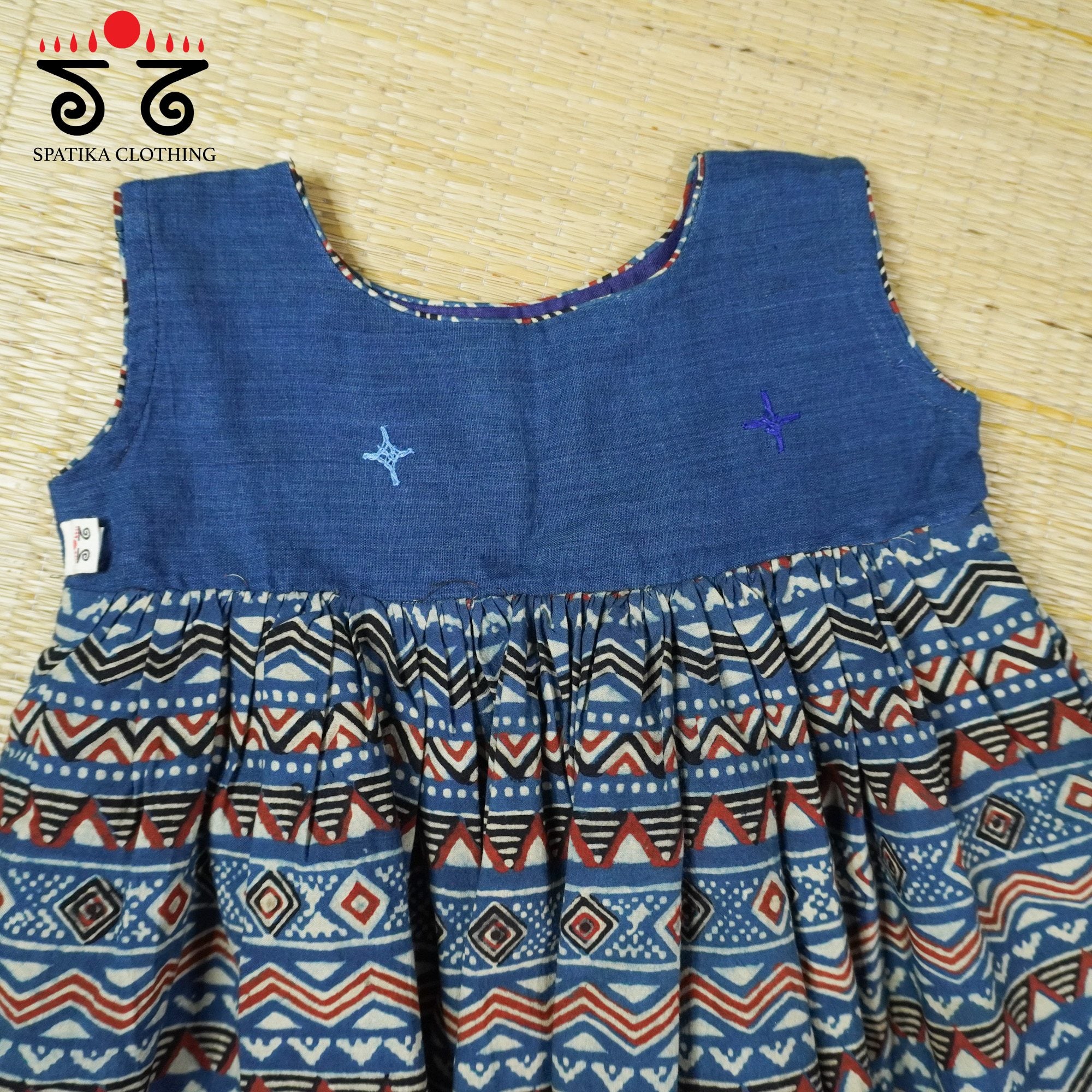 Handcrafted kids frock - New!