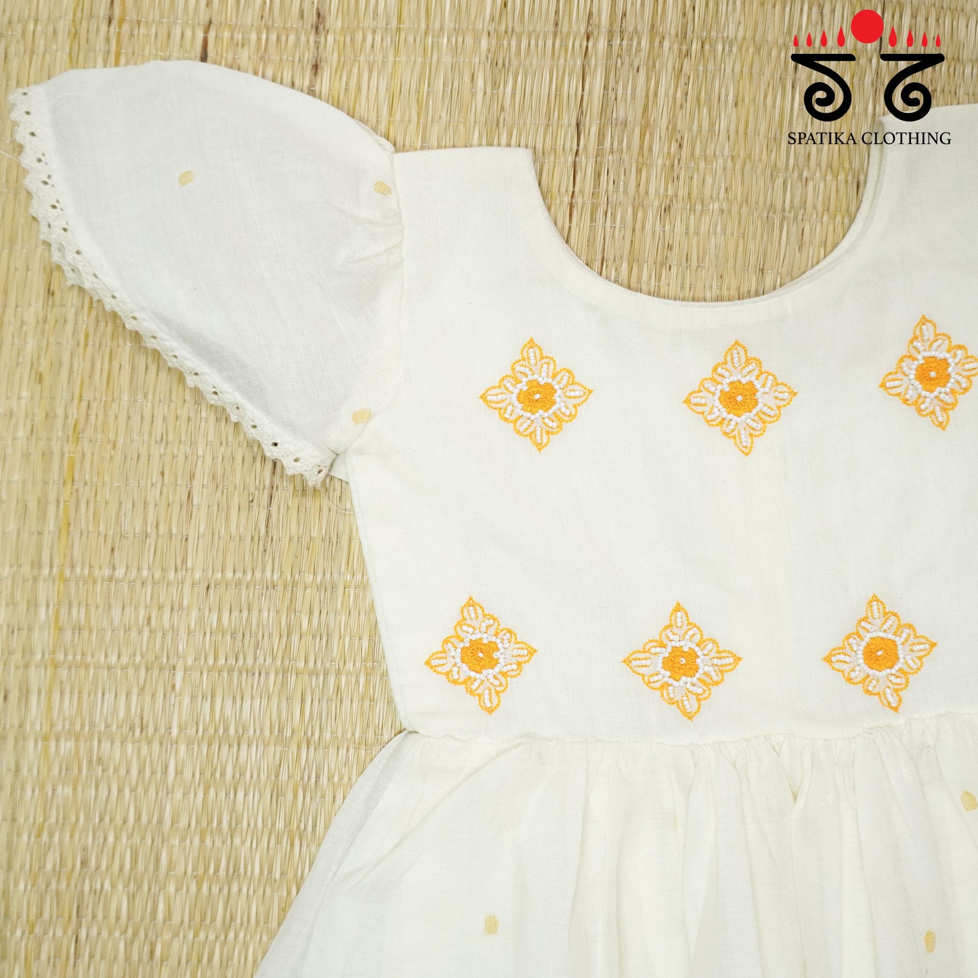 Handcrafted kids frock - New!