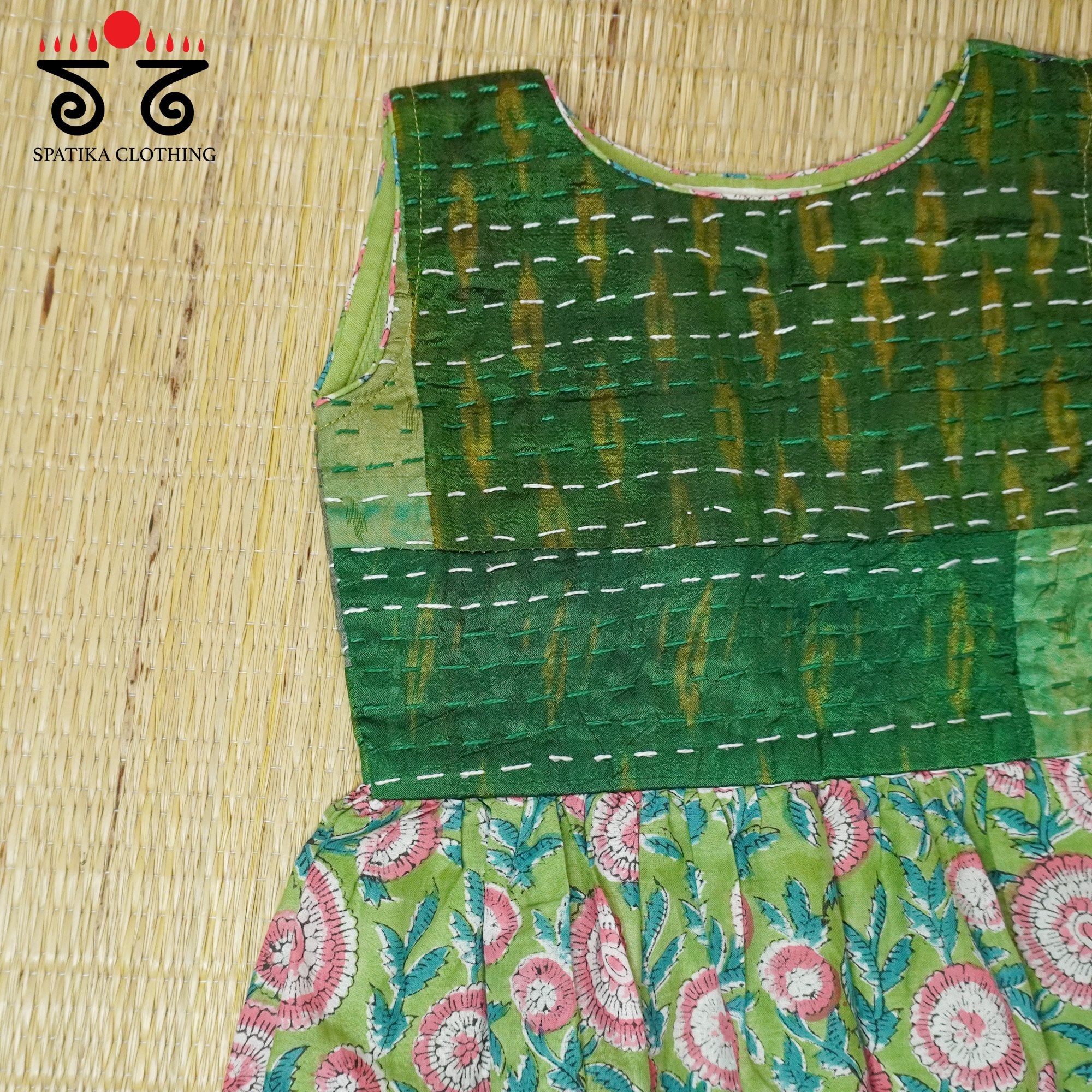 Handcrafted kids frock - New!