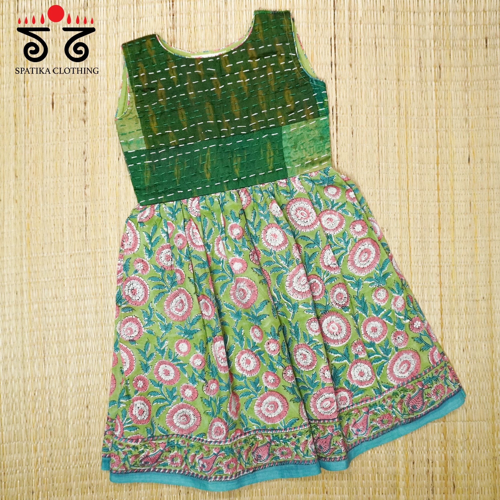 Handcrafted kids frock - New!