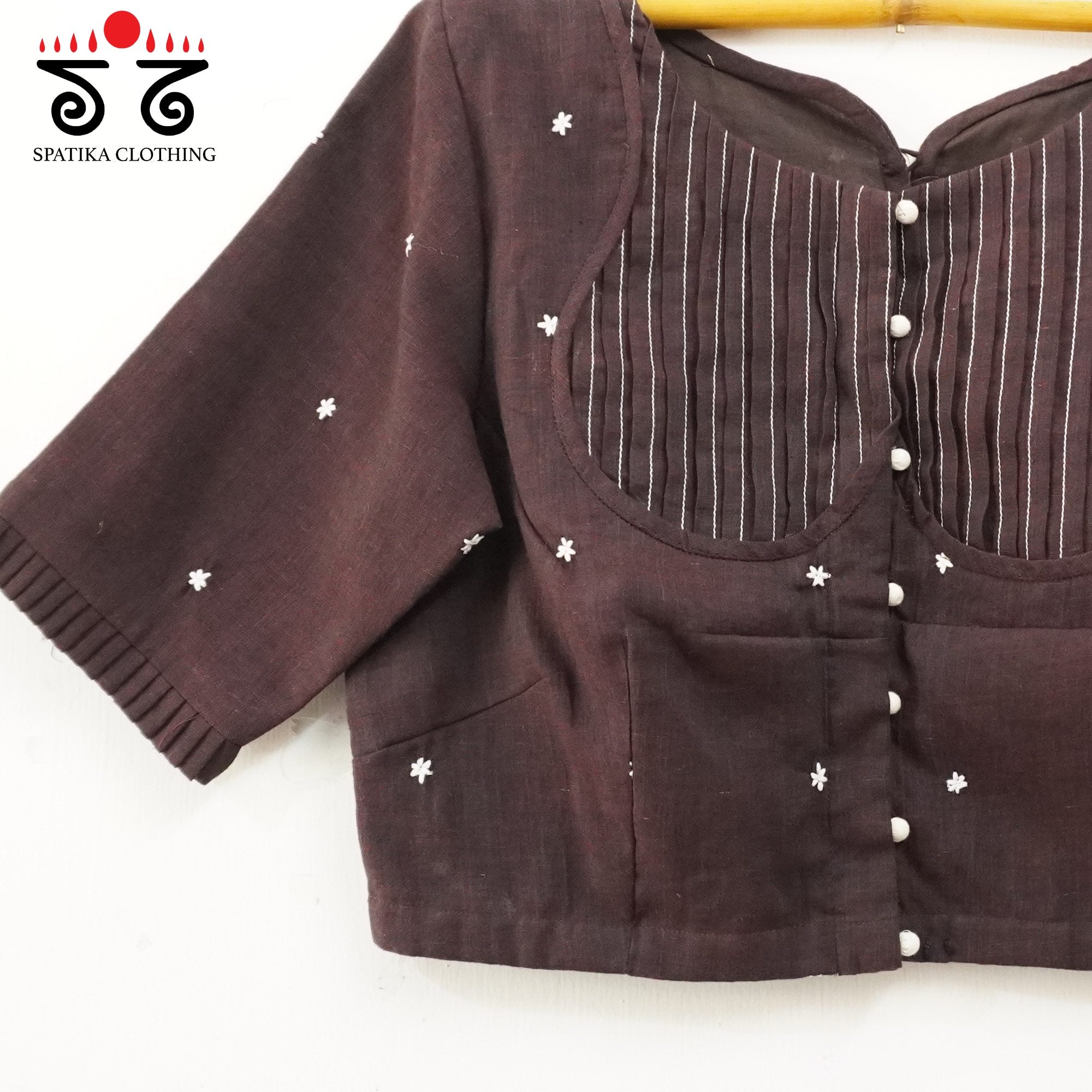 Boondhi-Handcrafted Blouse