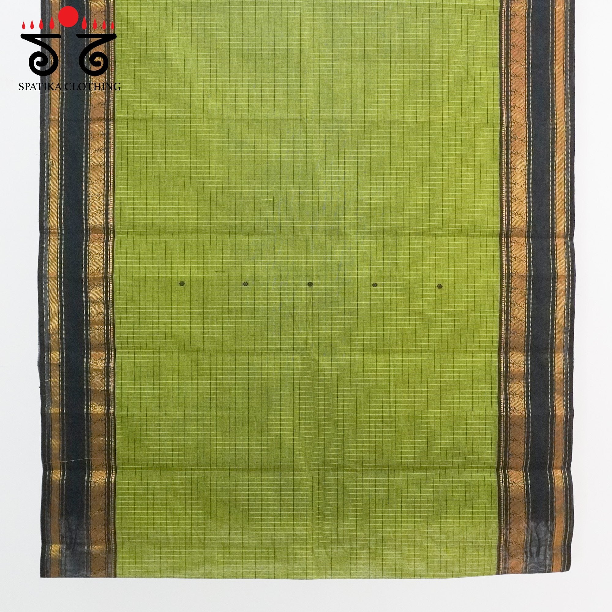 Green Chettinad Cotton Saree
