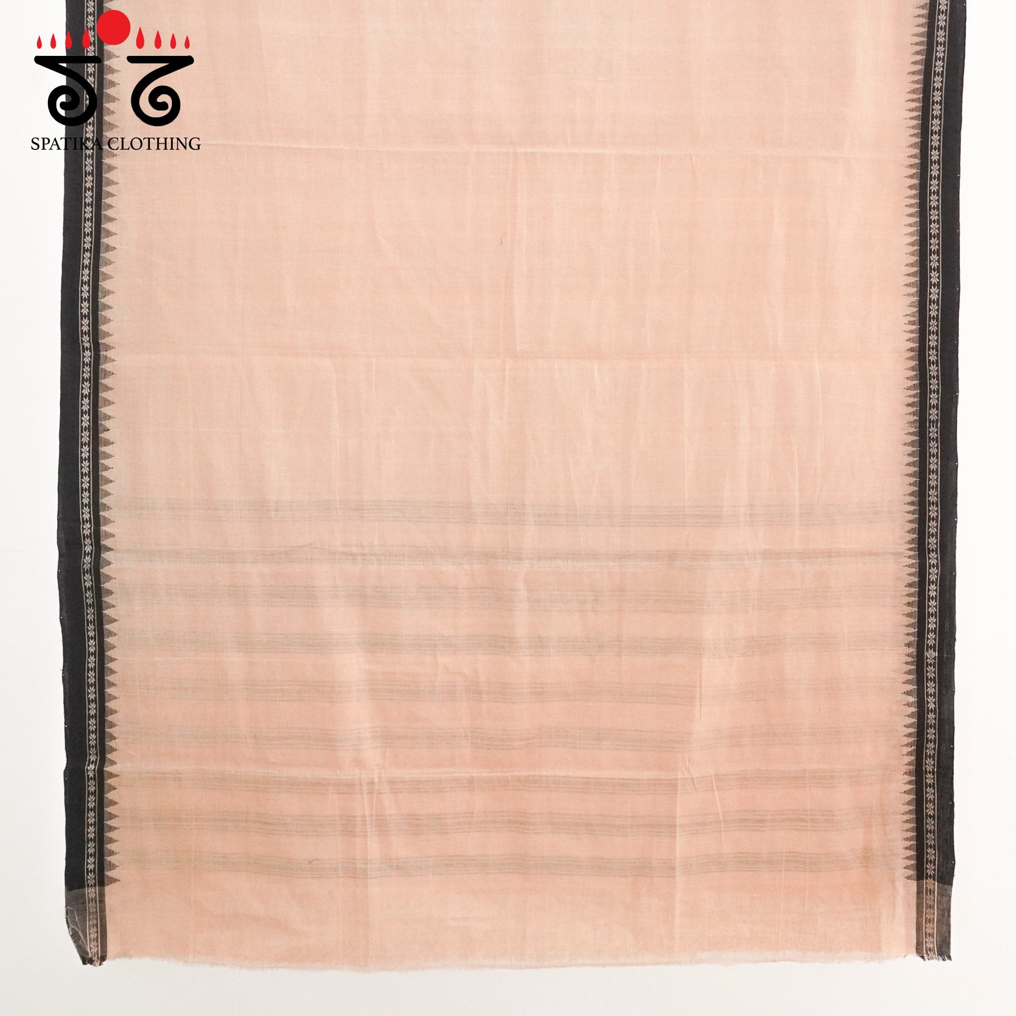 Pink Ponduru Handspun Cotton Saree