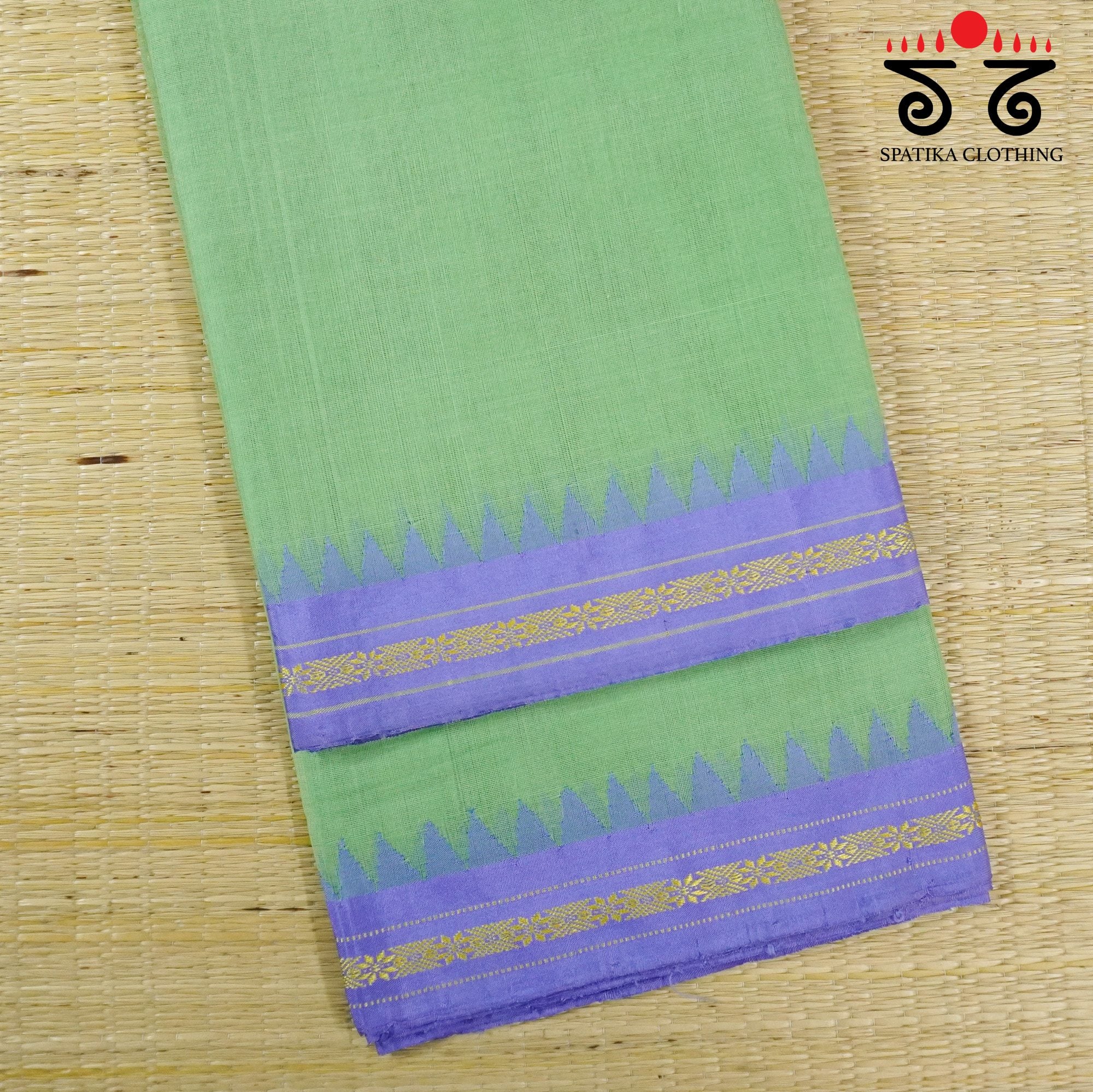 Ponduru Handspun Cotton Saree New!