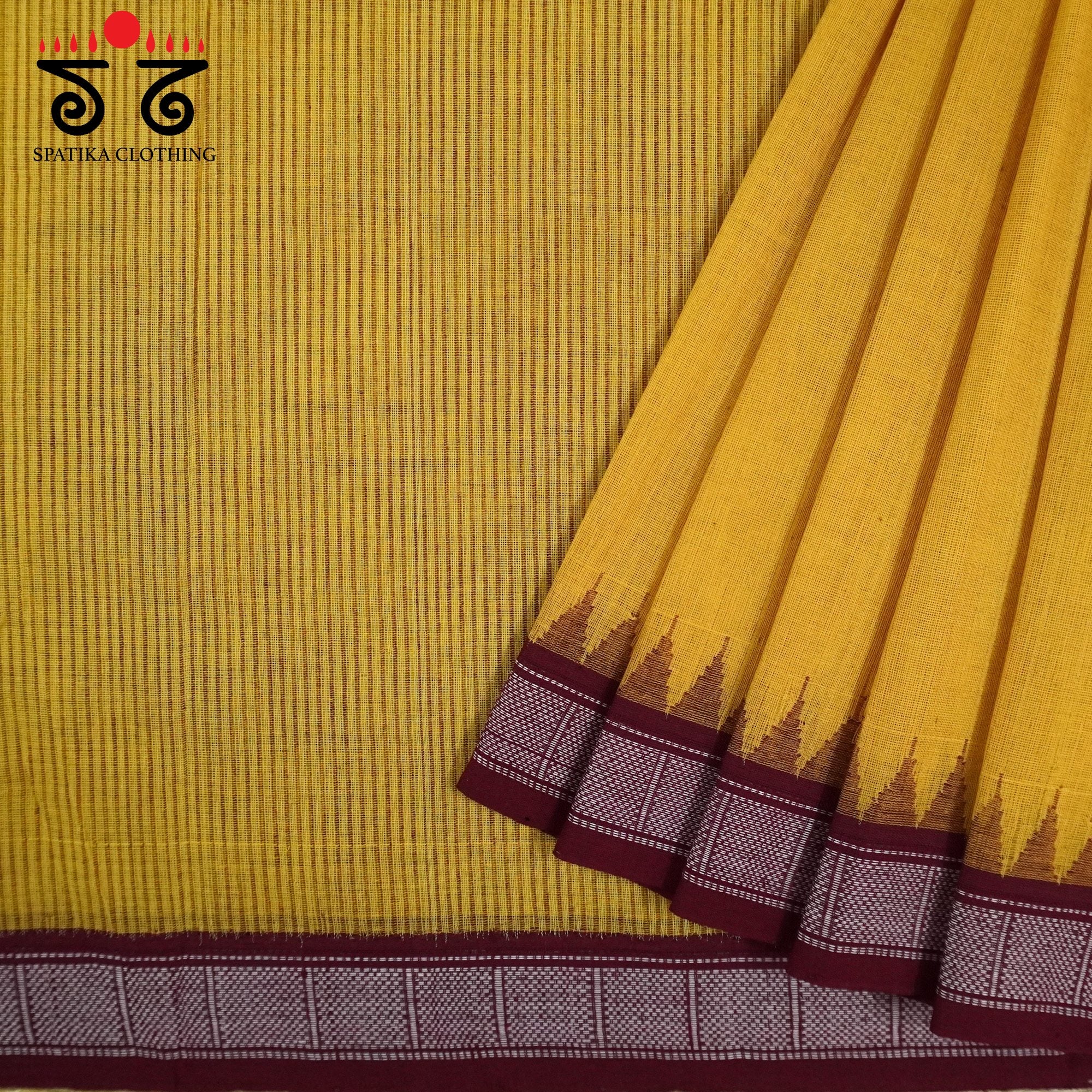 Ponduru Handspun Cotton Saree New!