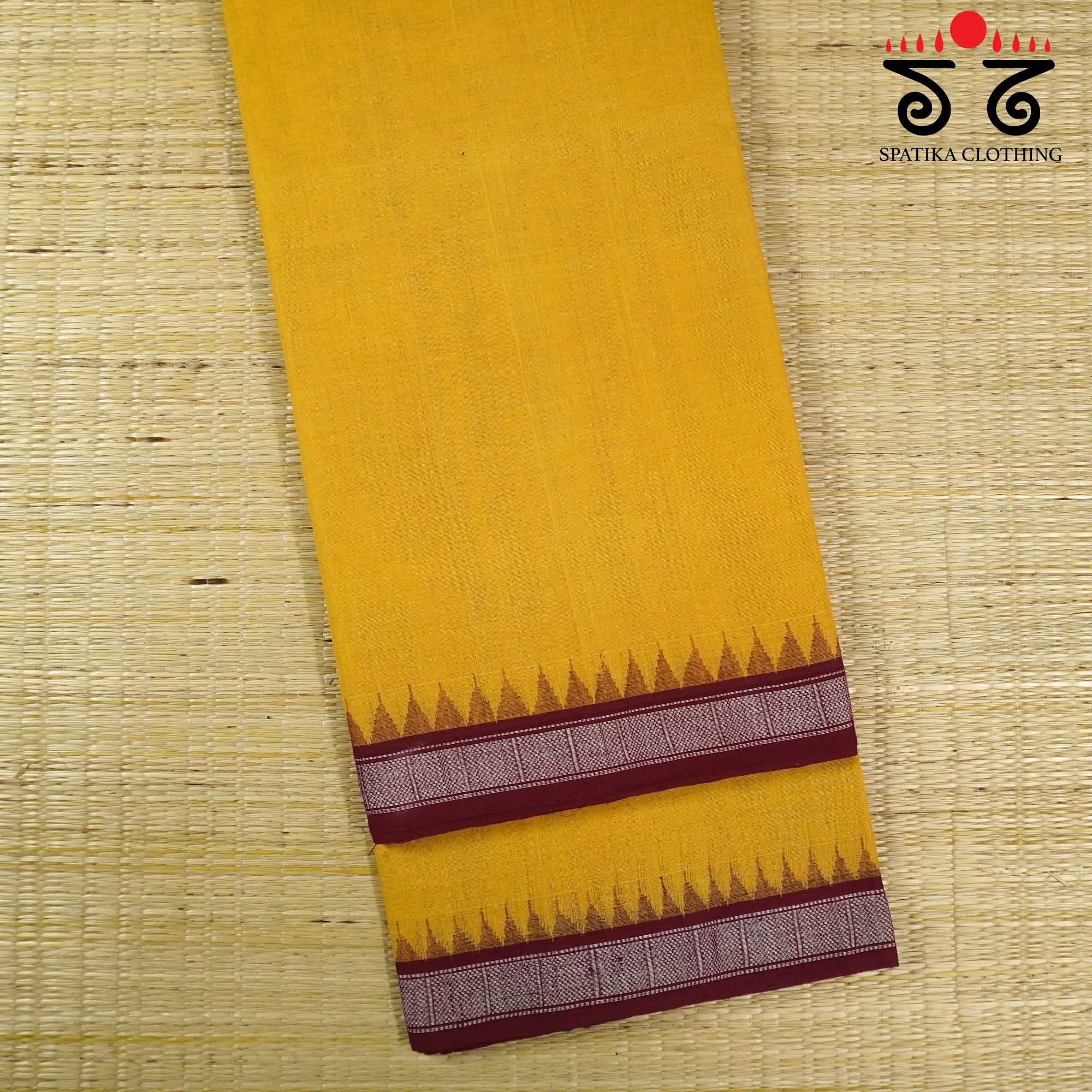 Ponduru Handspun Cotton Saree New!