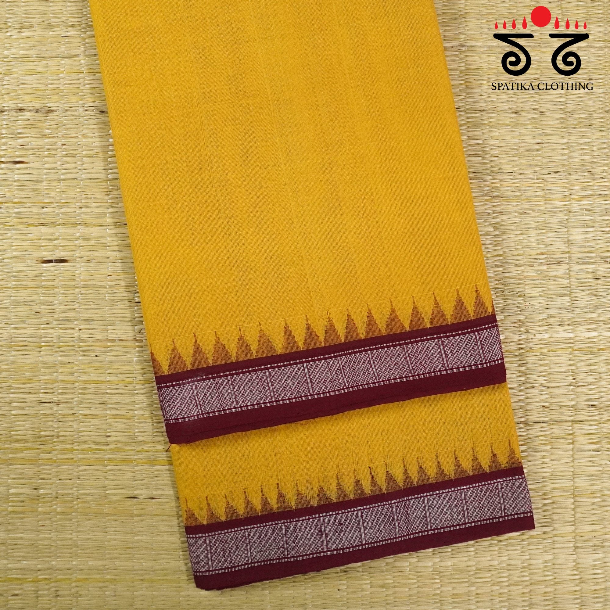Ponduru Handspun Cotton Saree New!