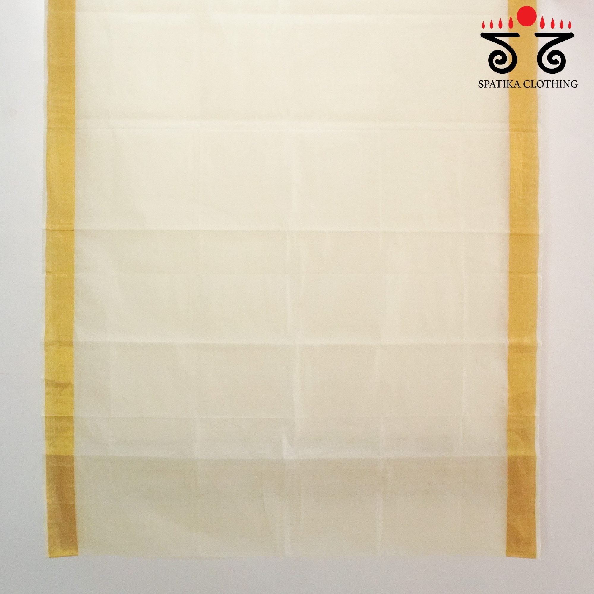 Kerala Kasavu Handloom Cotton Saree